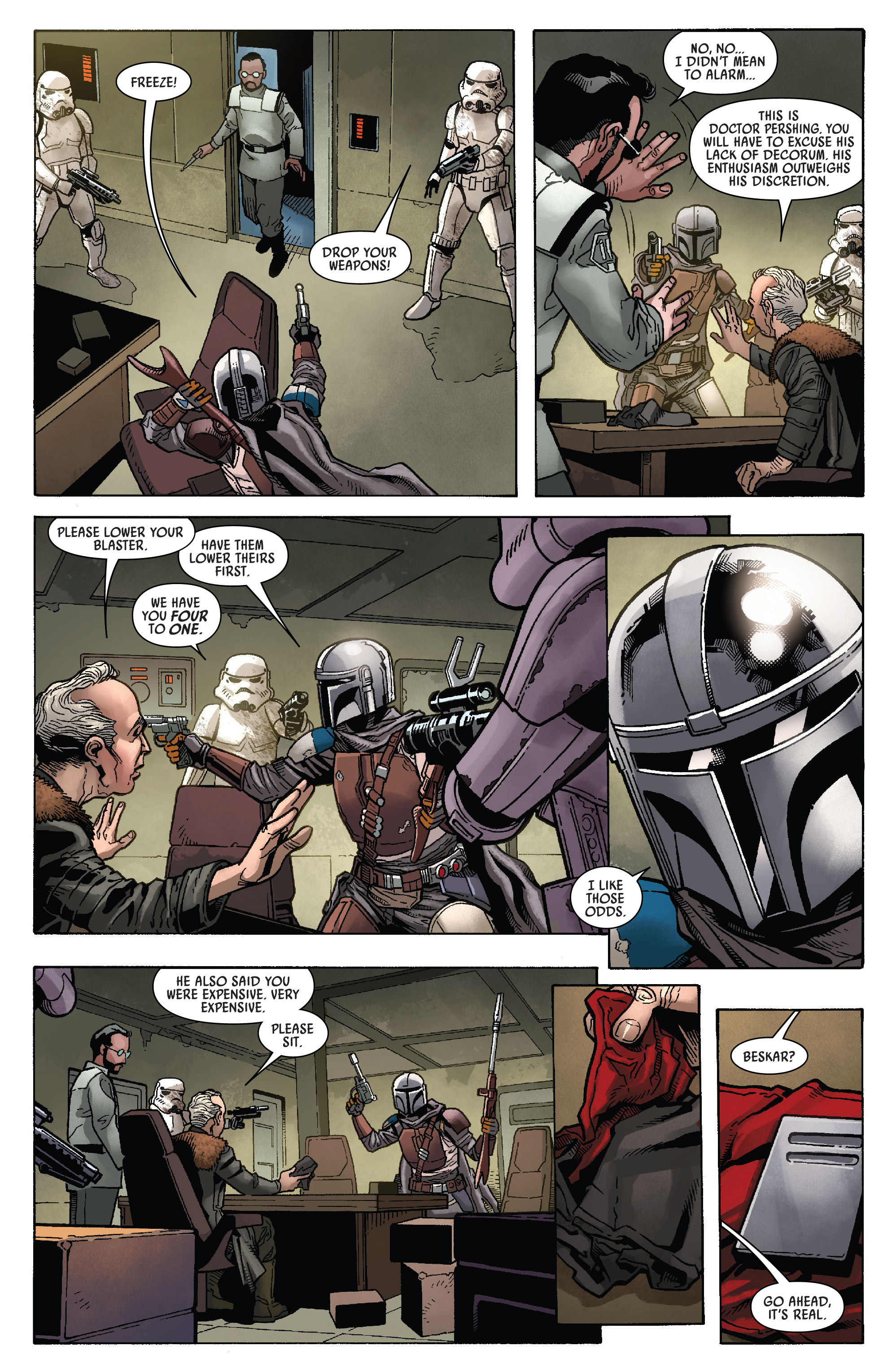 Read online Star Wars: The Mandalorian comic -  Issue #1 - 20