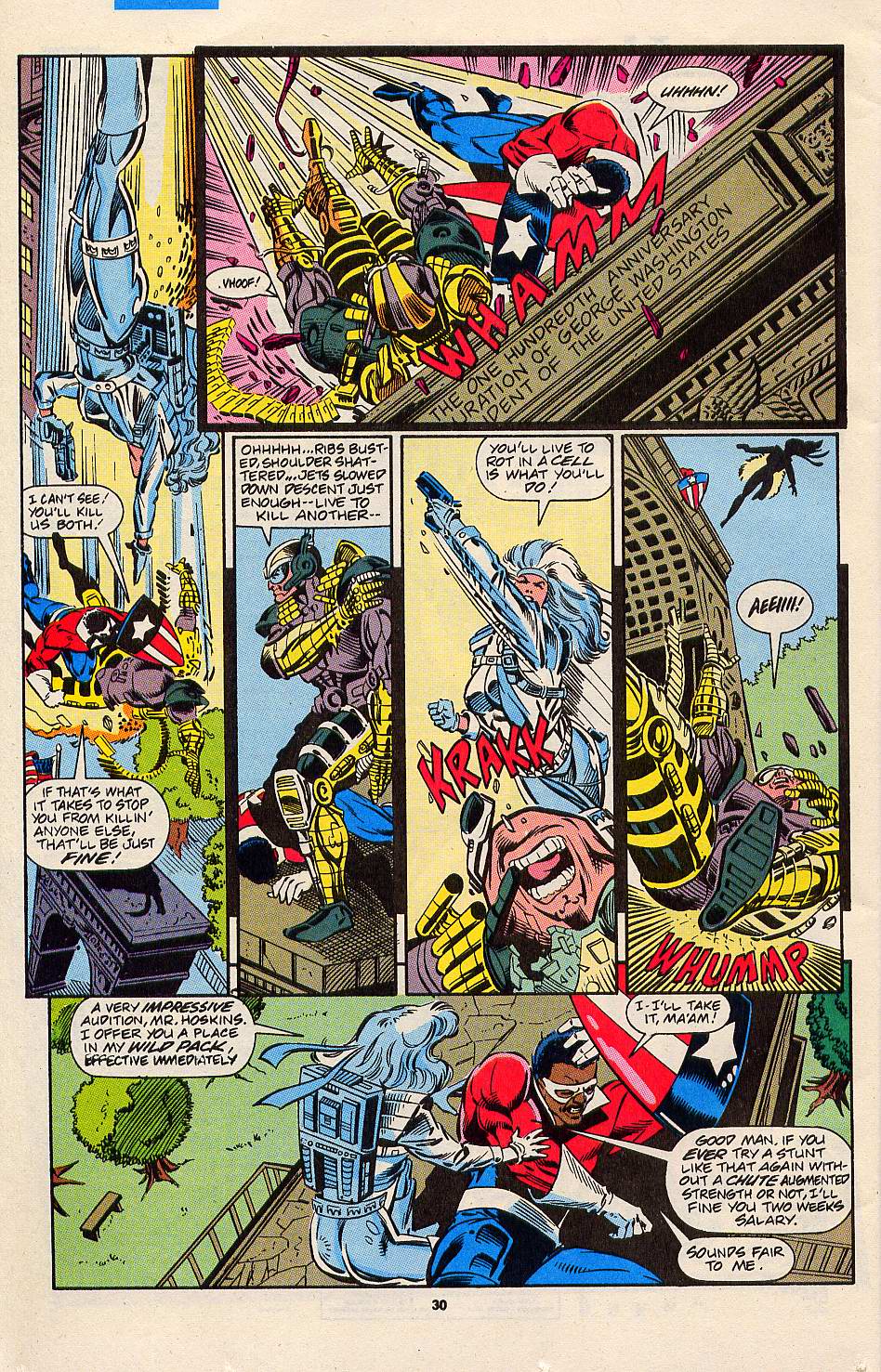 Read online Silver Sable and the Wild Pack comic -  Issue #3 - 23