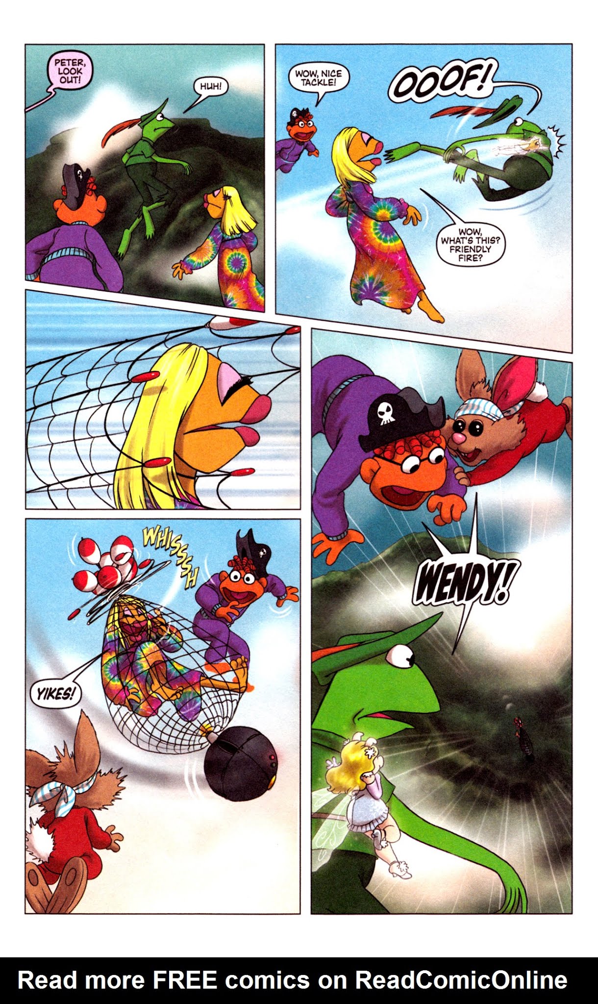 Read online Muppet Peter Pan comic -  Issue #2 - 16