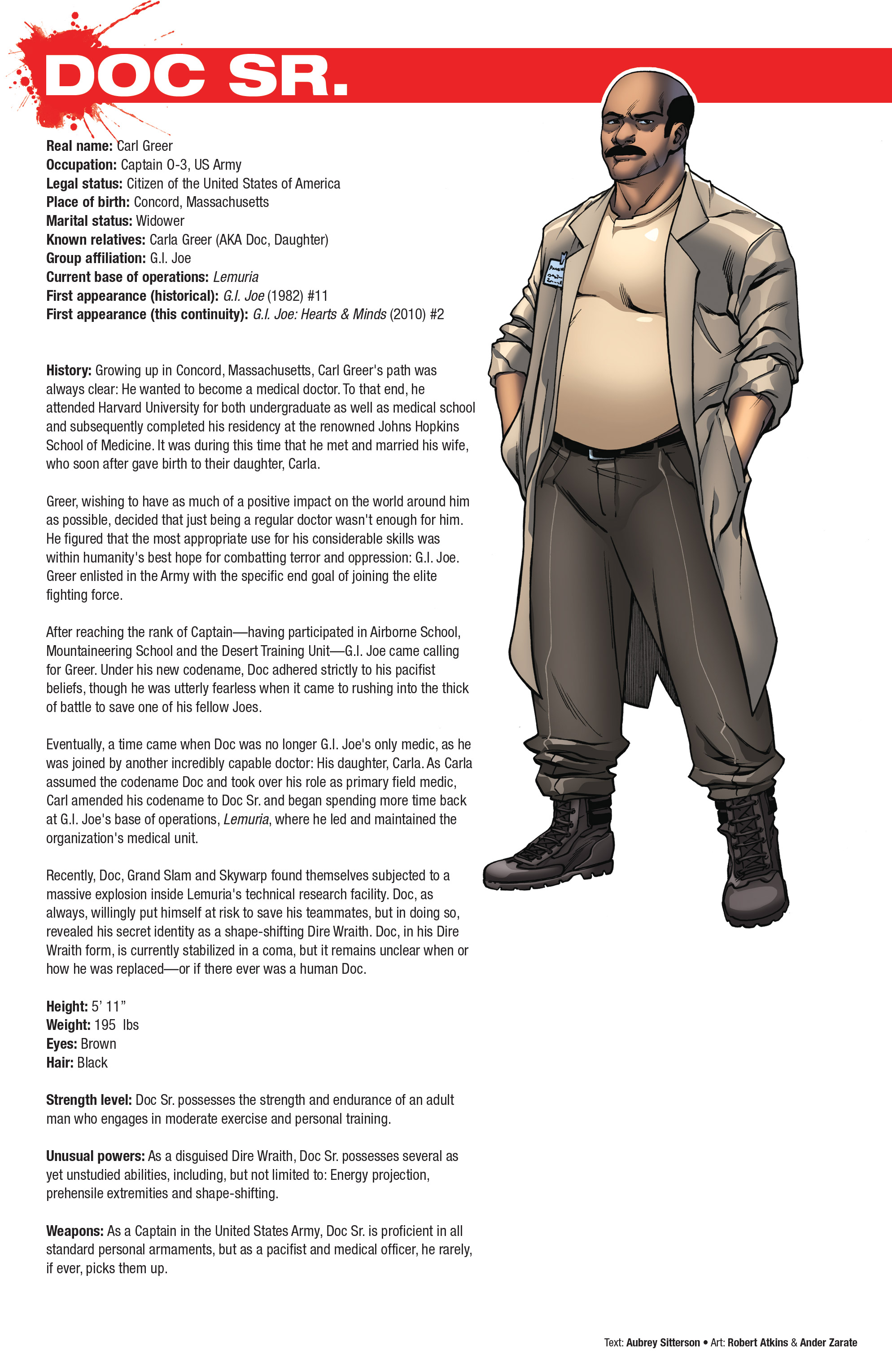 Read online Hasbro Heroes Sourcebook comic -  Issue #1 - 34