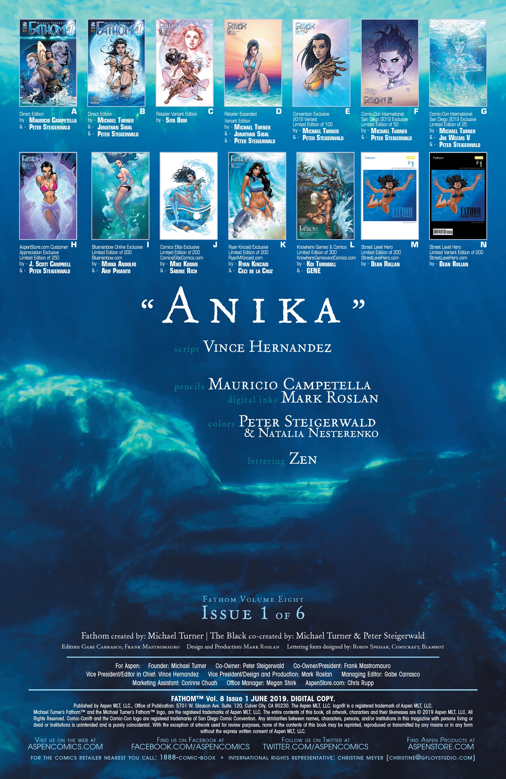 Read online Michael Turner's Fathom (2019) comic -  Issue #1 - 3