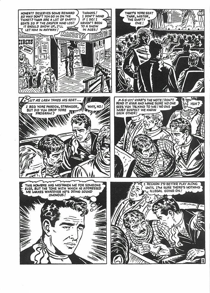 Read online Lash LaRue Western comic -  Issue #2 - 4