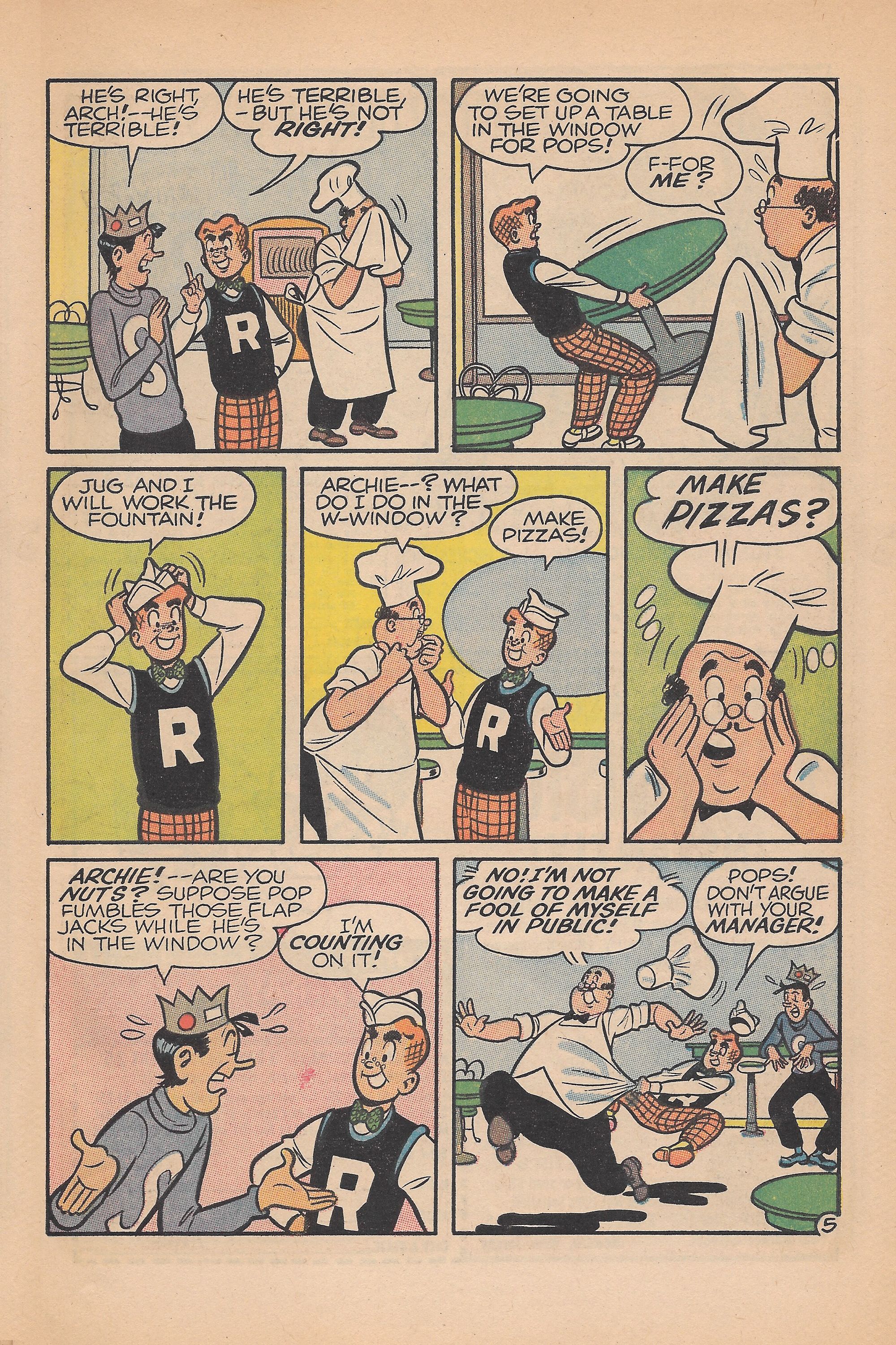 Read online Archie Giant Series Magazine comic -  Issue #148 - 61