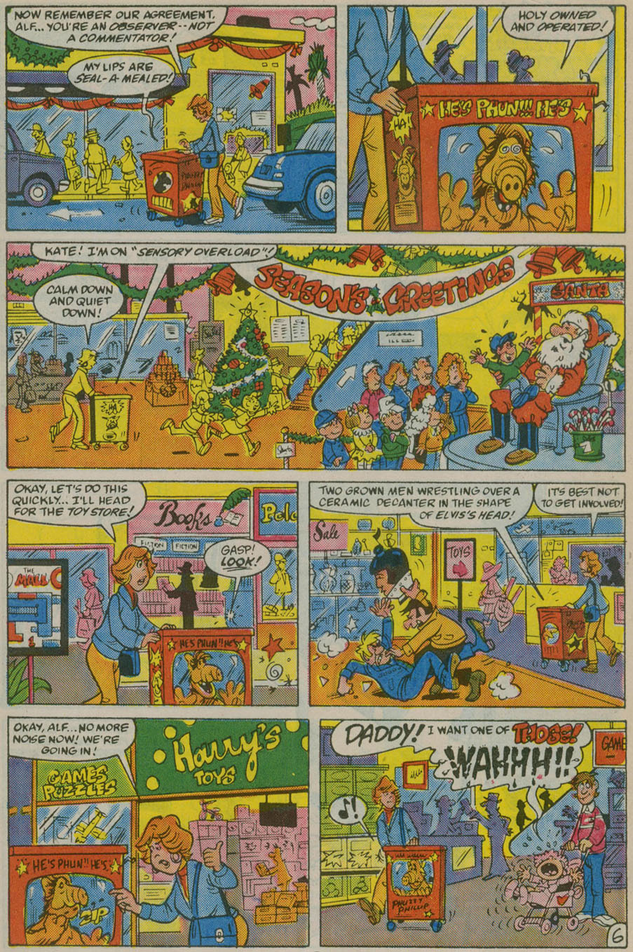 Read online ALF Holiday Special comic -  Issue #1 - 7
