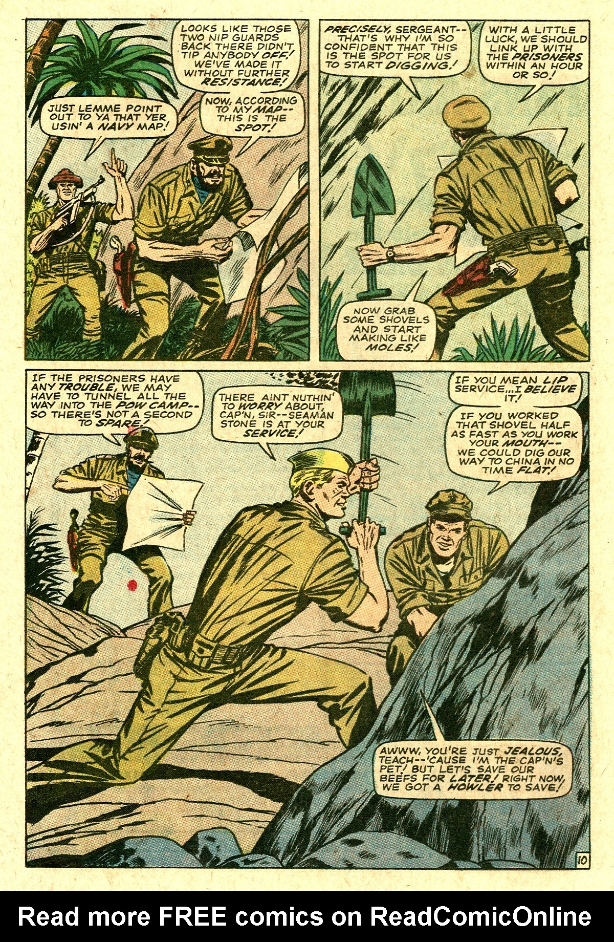 Read online Captain Savage and his Leatherneck Raiders comic -  Issue #6 - 16