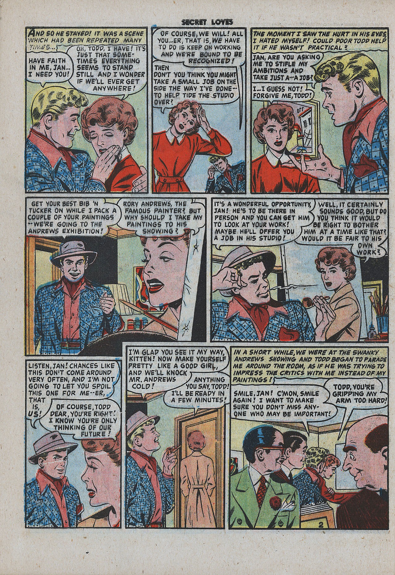 Read online Secret Loves comic -  Issue #1 - 28