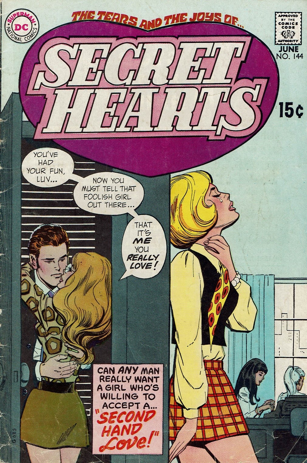 Read online Secret Hearts comic -  Issue #144 - 1