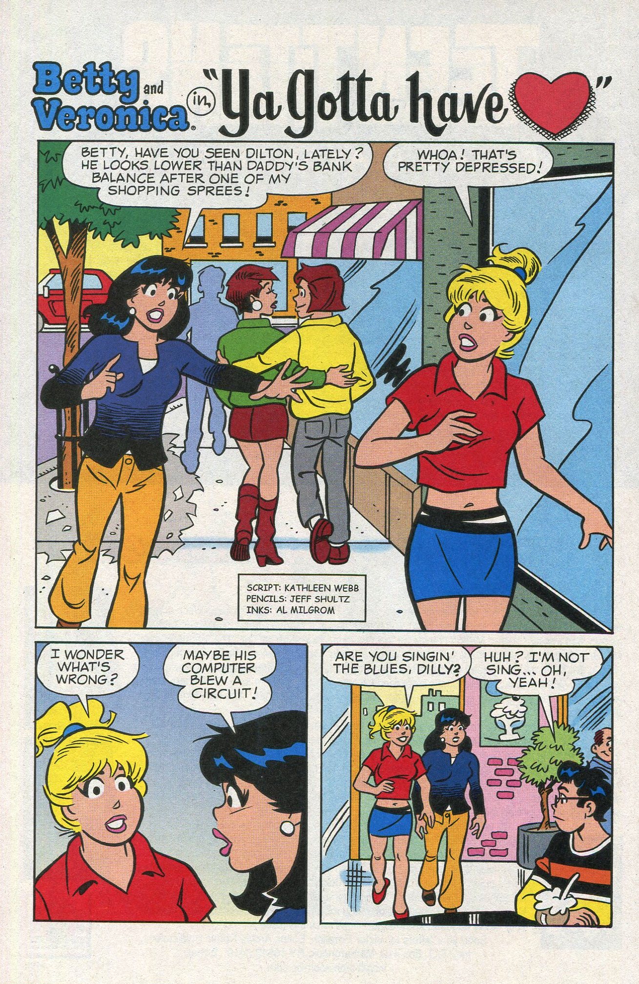 Read online Betty and Veronica (1987) comic -  Issue #216 - 26