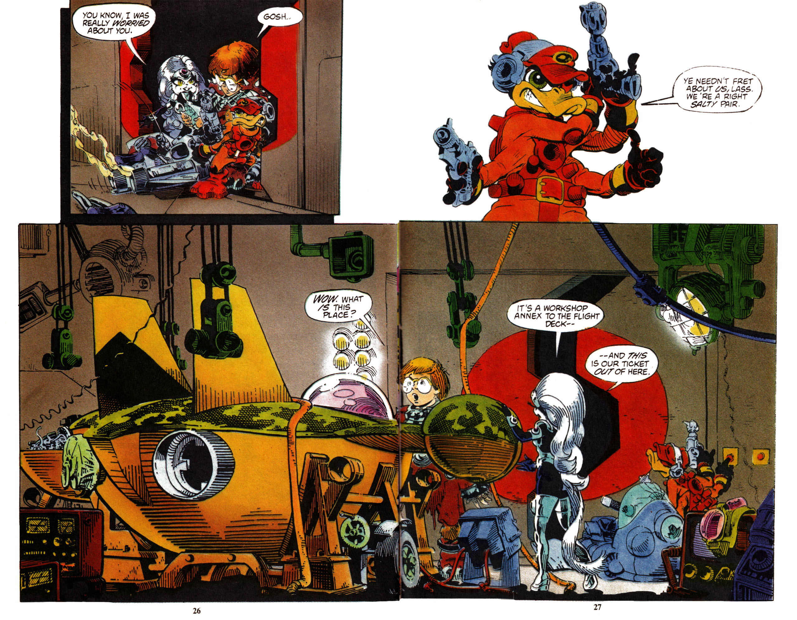 Read online Bucky O'Hare (1991) comic -  Issue #5 - 26