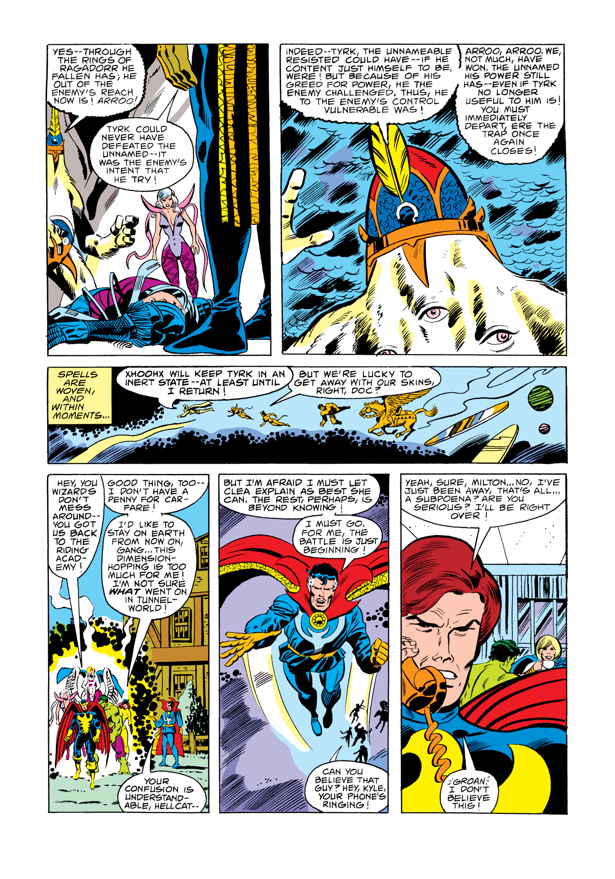 Read online Marvel Masterworks: The Defenders comic -  Issue # TPB 7 (Part 3) - 91