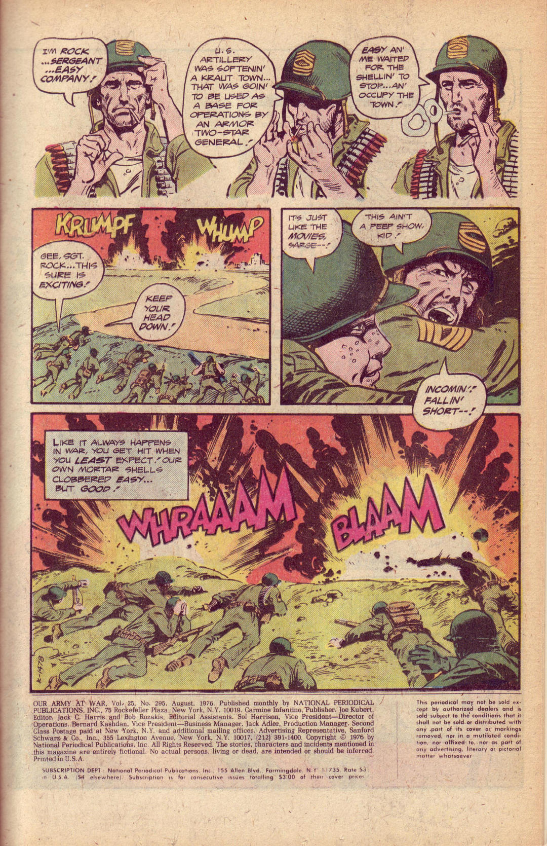 Read online Our Army at War (1952) comic -  Issue #295 - 3