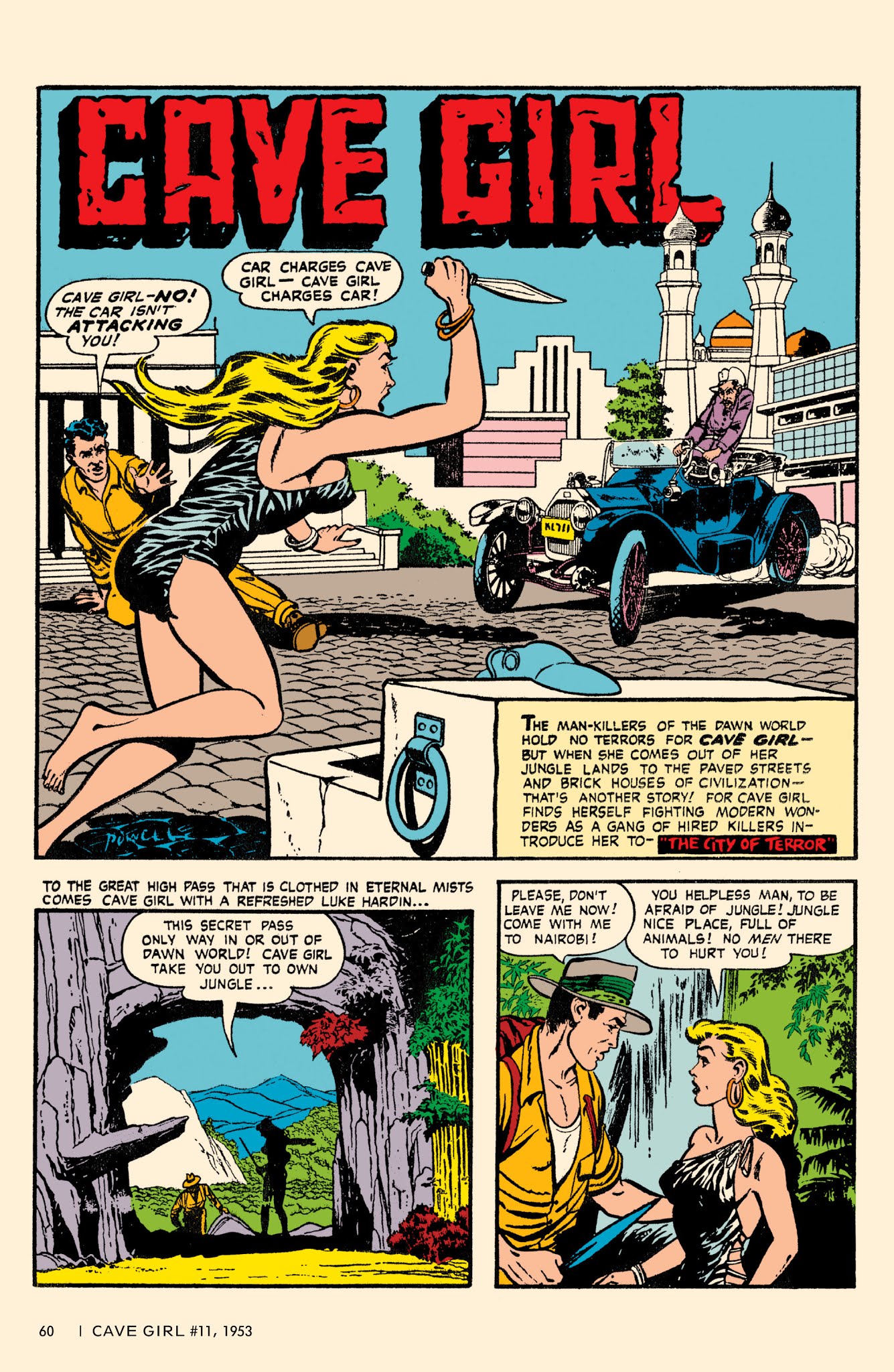 Read online Bob Powell's Complete Cave Girl comic -  Issue # TPB (Part 1) - 61