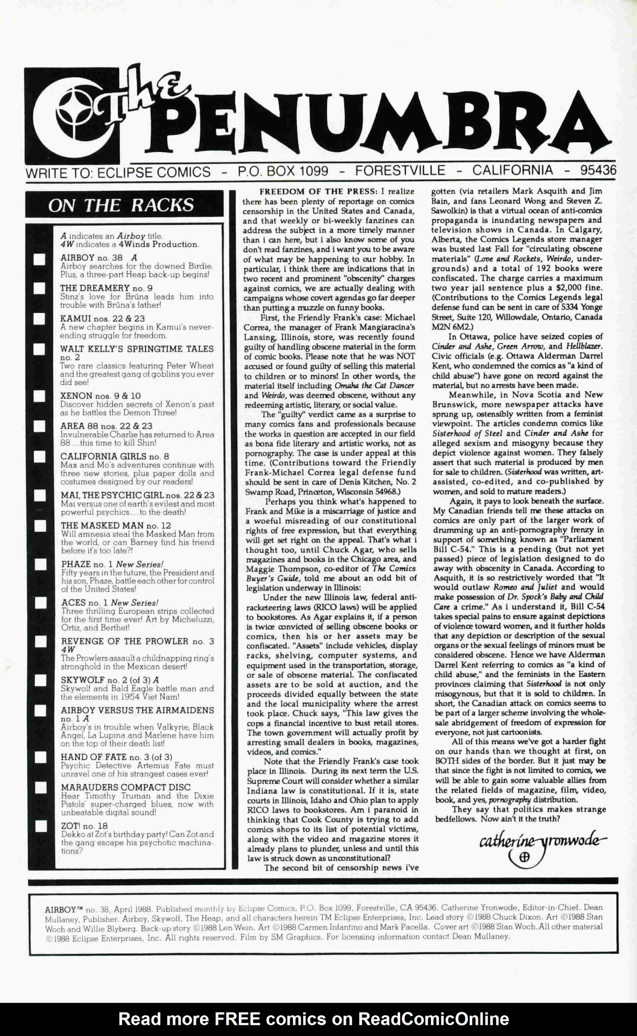 Read online Airboy (1986) comic -  Issue #38 - 2