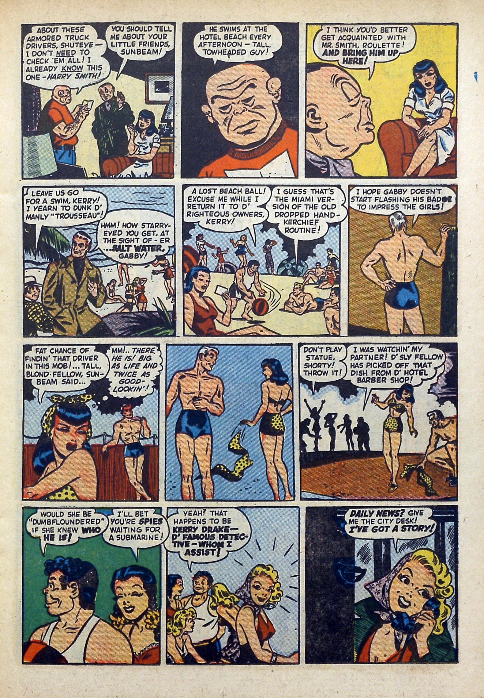 Read online Kerry Drake Detective Cases comic -  Issue #7 - 15