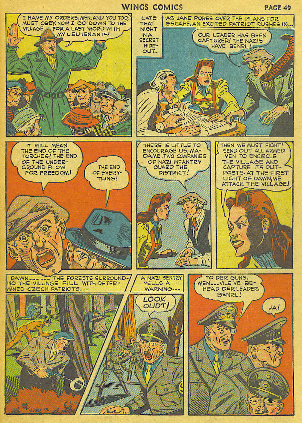 Read online Wings Comics comic -  Issue #18 - 50