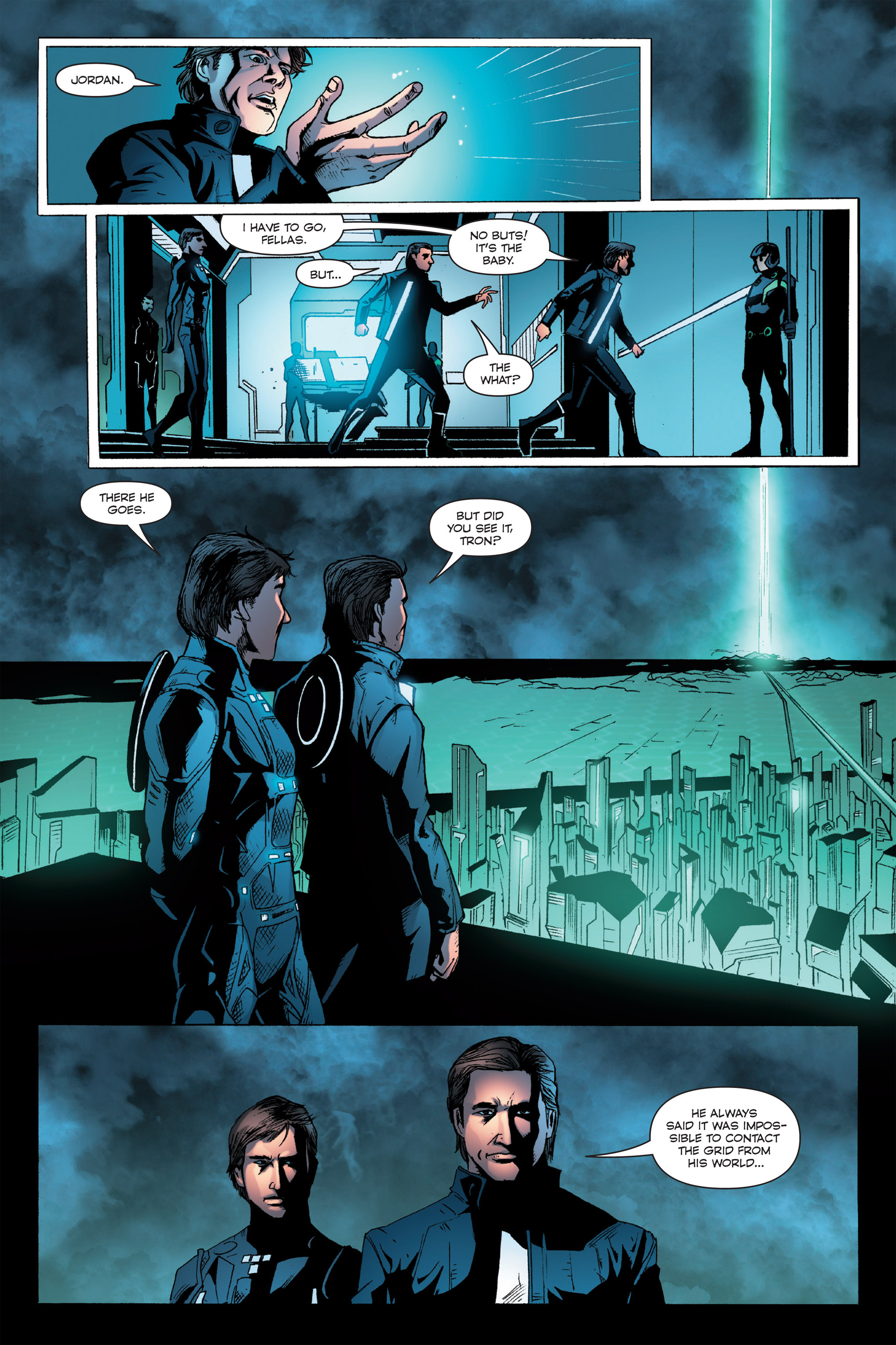 Read online TRON Betrayal comic Issue TPB