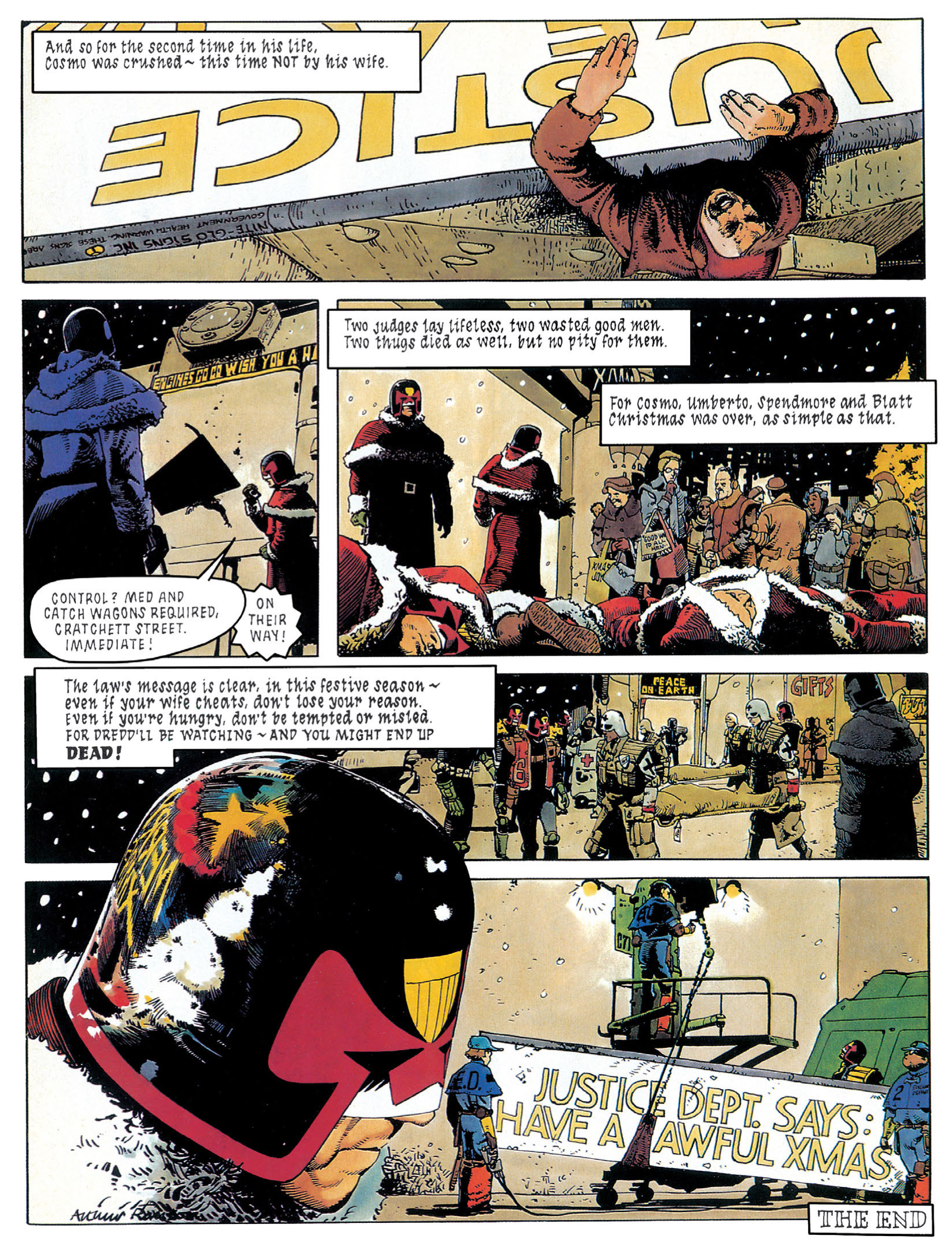 Read online Festive Thrillpower comic -  Issue # TPB - 24