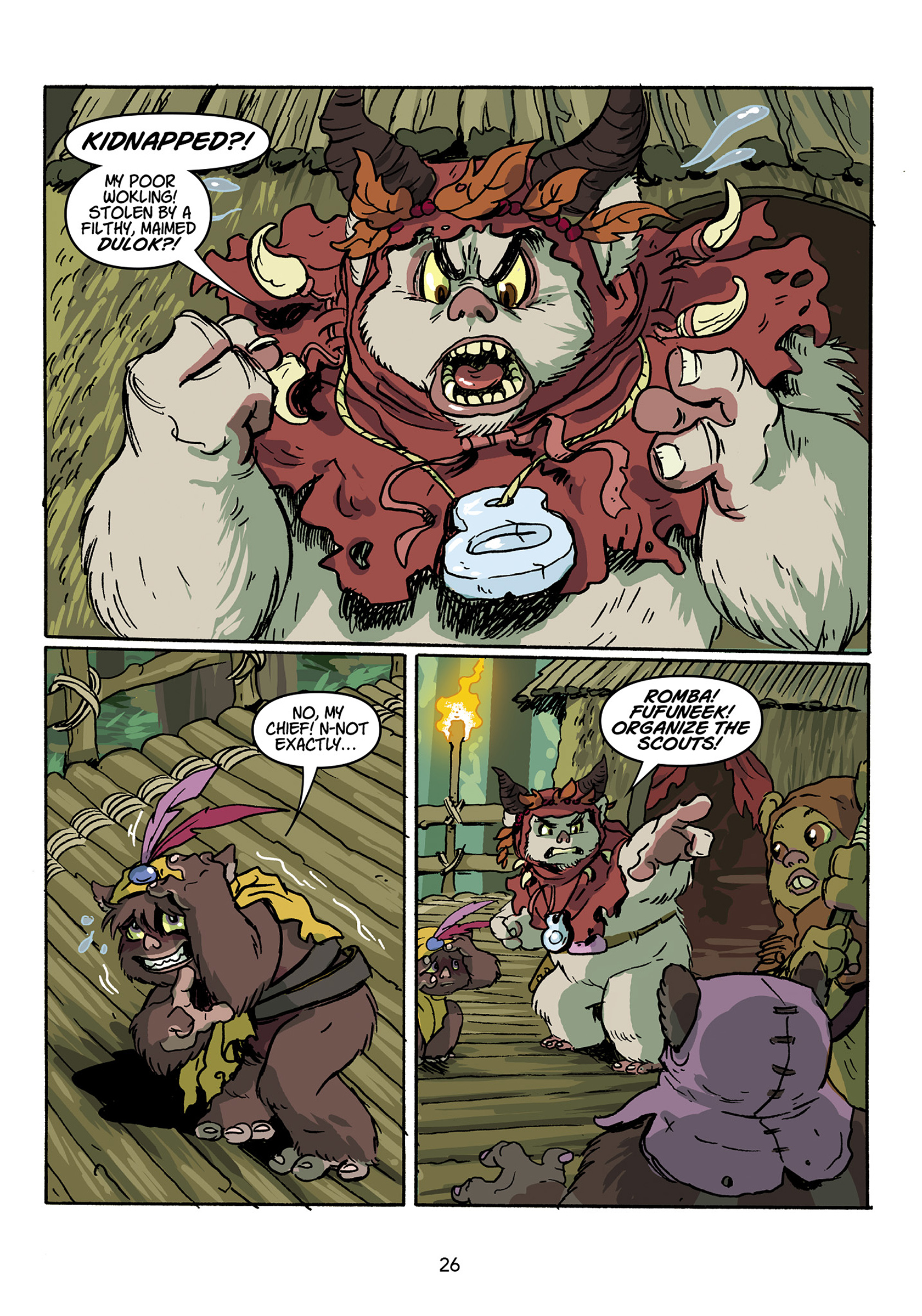 Read online Star Wars: Ewoks - Shadows of Endor comic -  Issue # TPB - 27