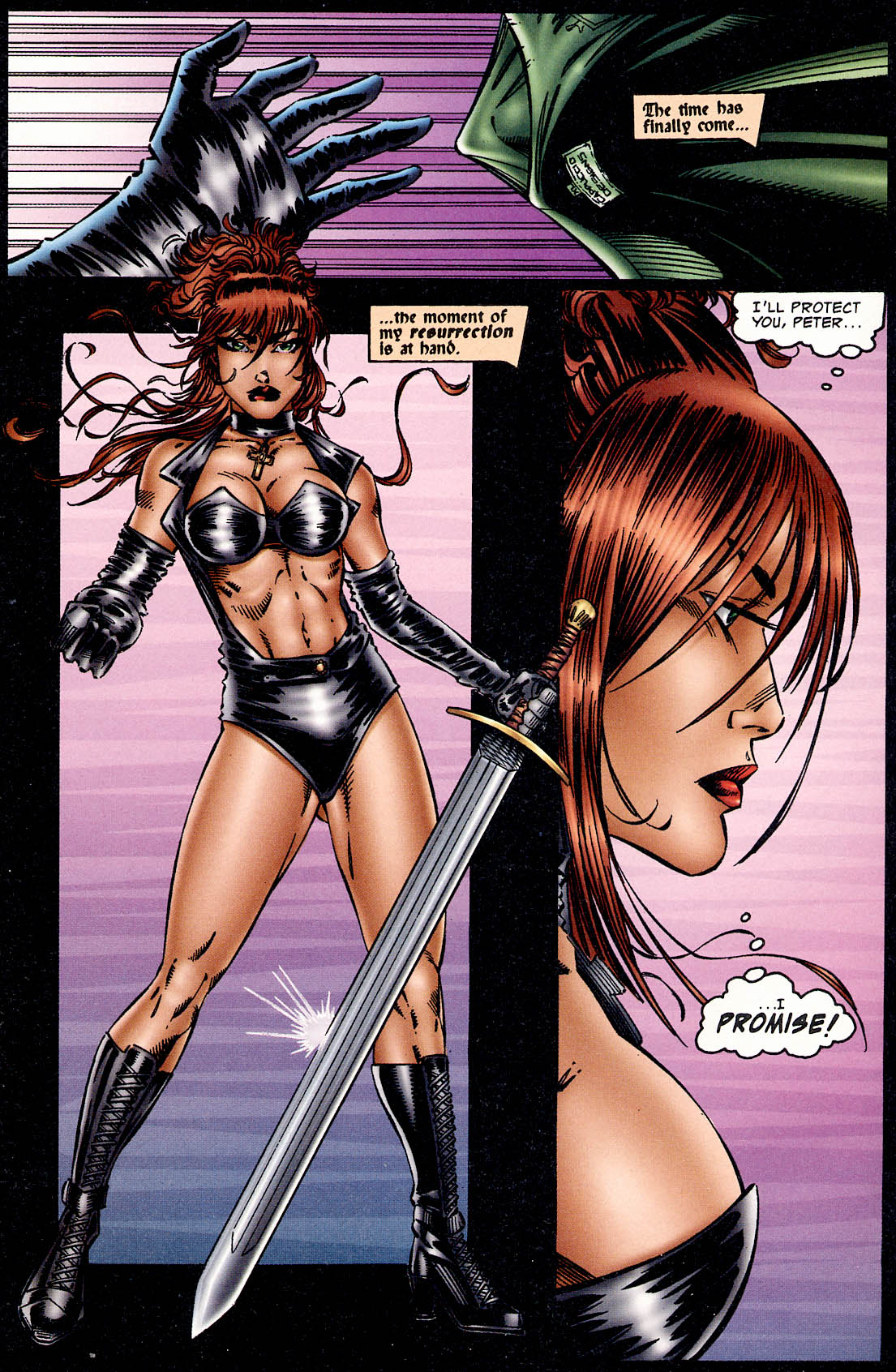 Read online Avengelyne (1995) comic -  Issue #2 - 19