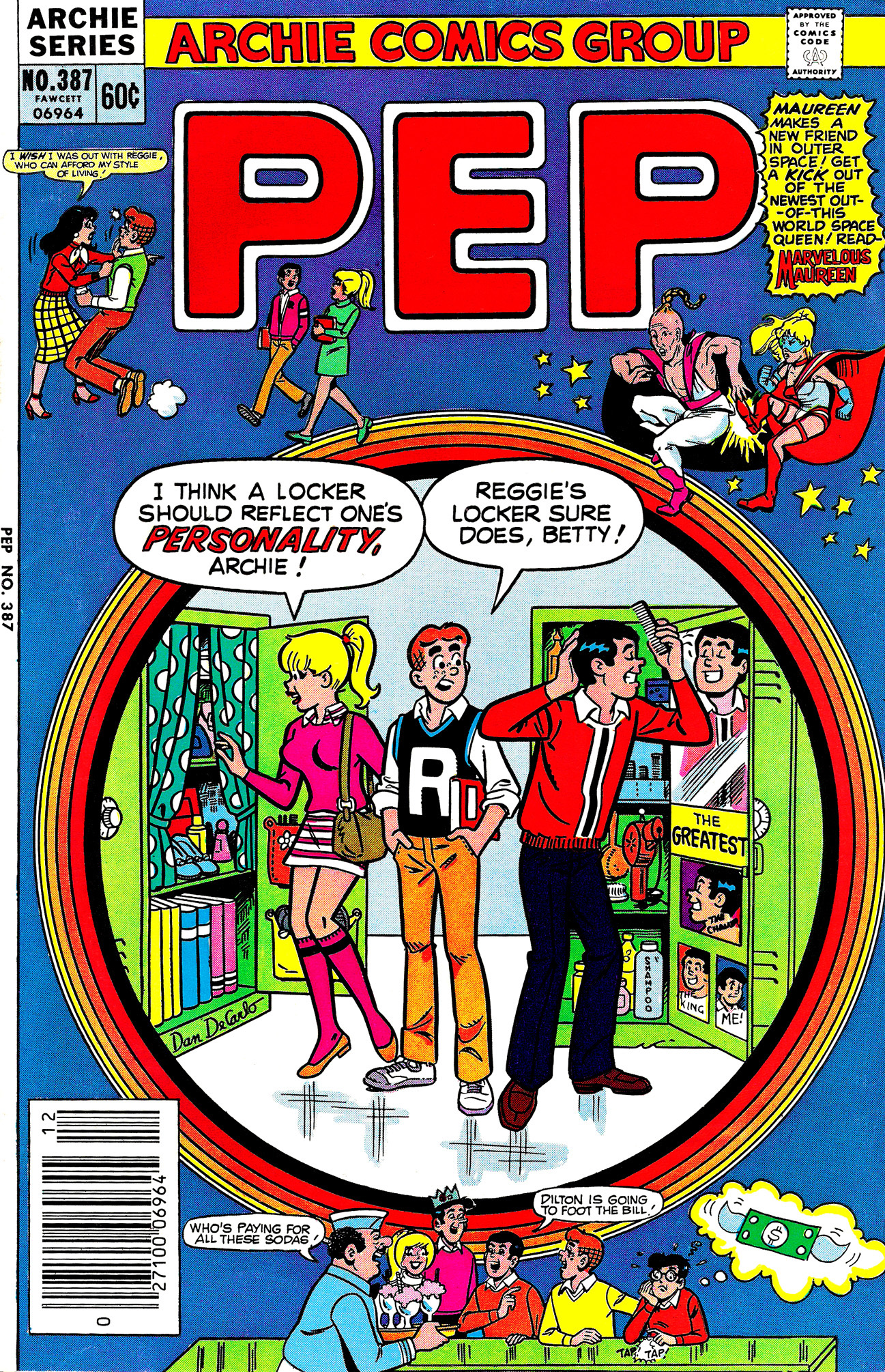 Read online Pep Comics comic -  Issue #387 - 1