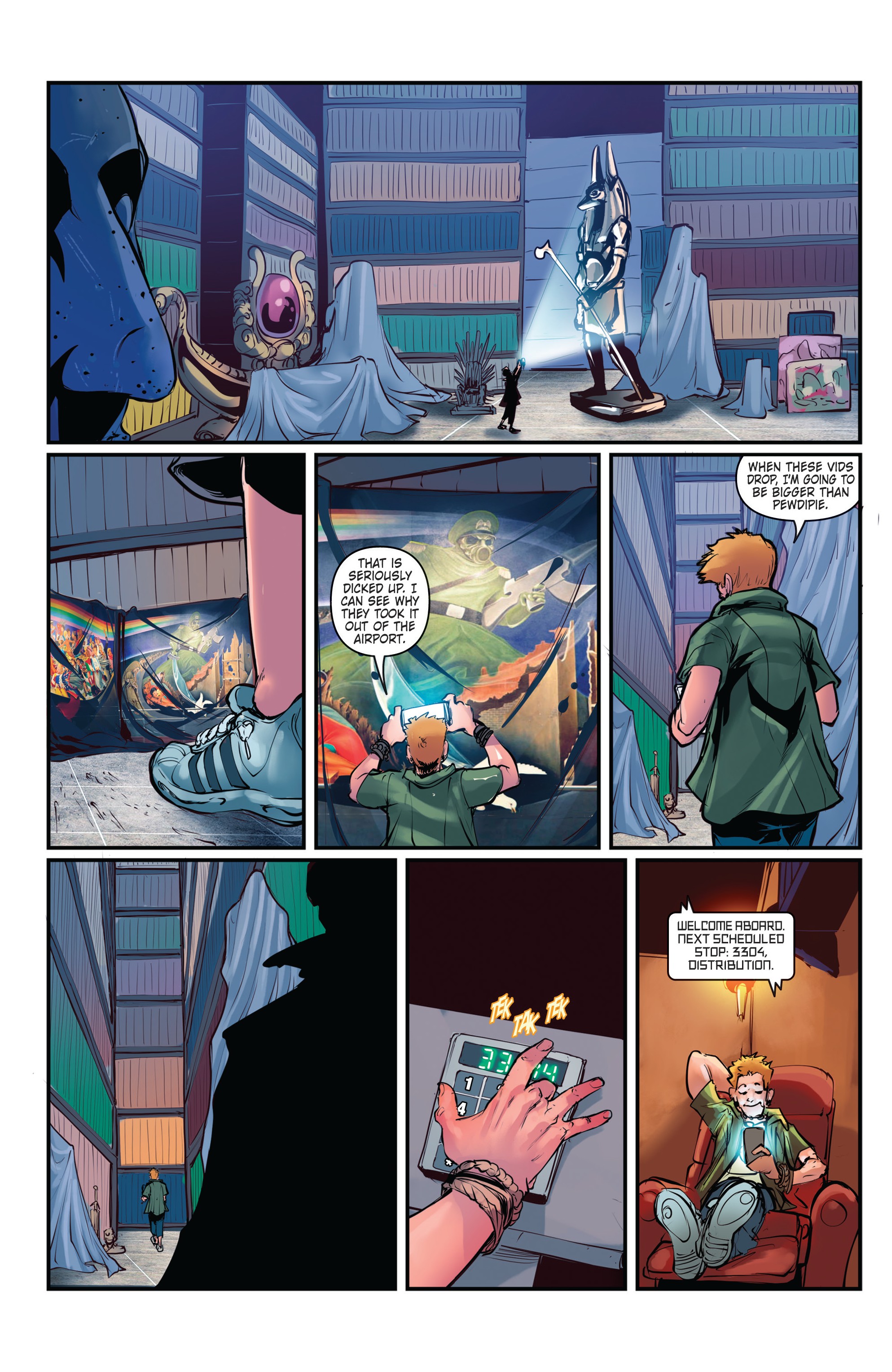 Read online Conspiracy comic -  Issue #3 - 21