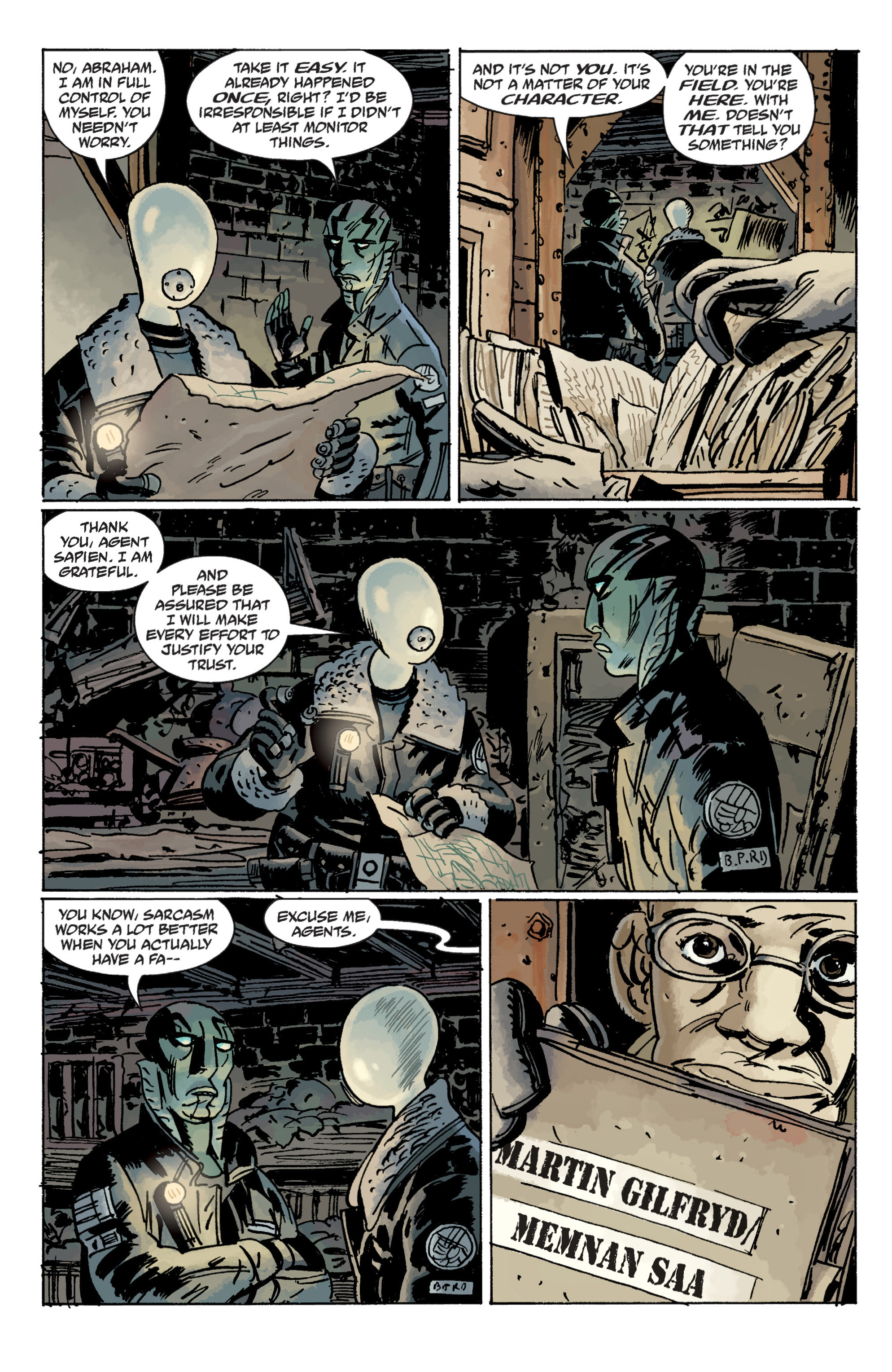 Read online B.P.R.D. (2003) comic -  Issue # TPB 11 - 14