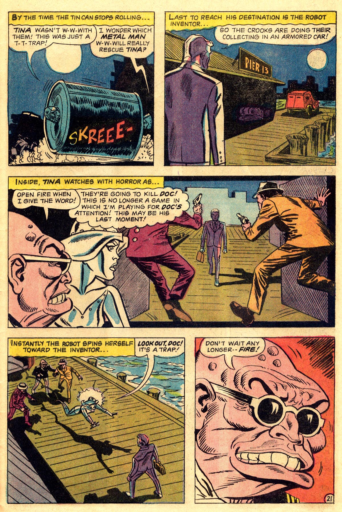 Read online Metal Men (1963) comic -  Issue #23 - 29