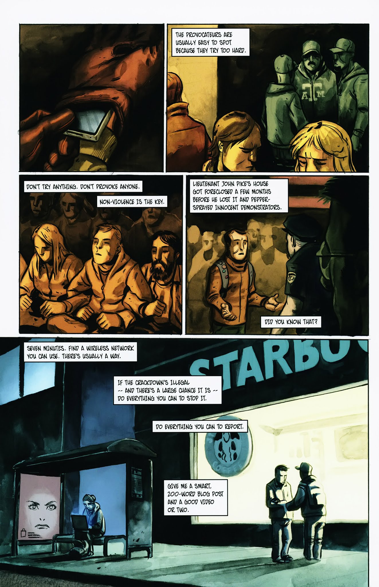 Read online Occupy Comics comic -  Issue #1 - 19