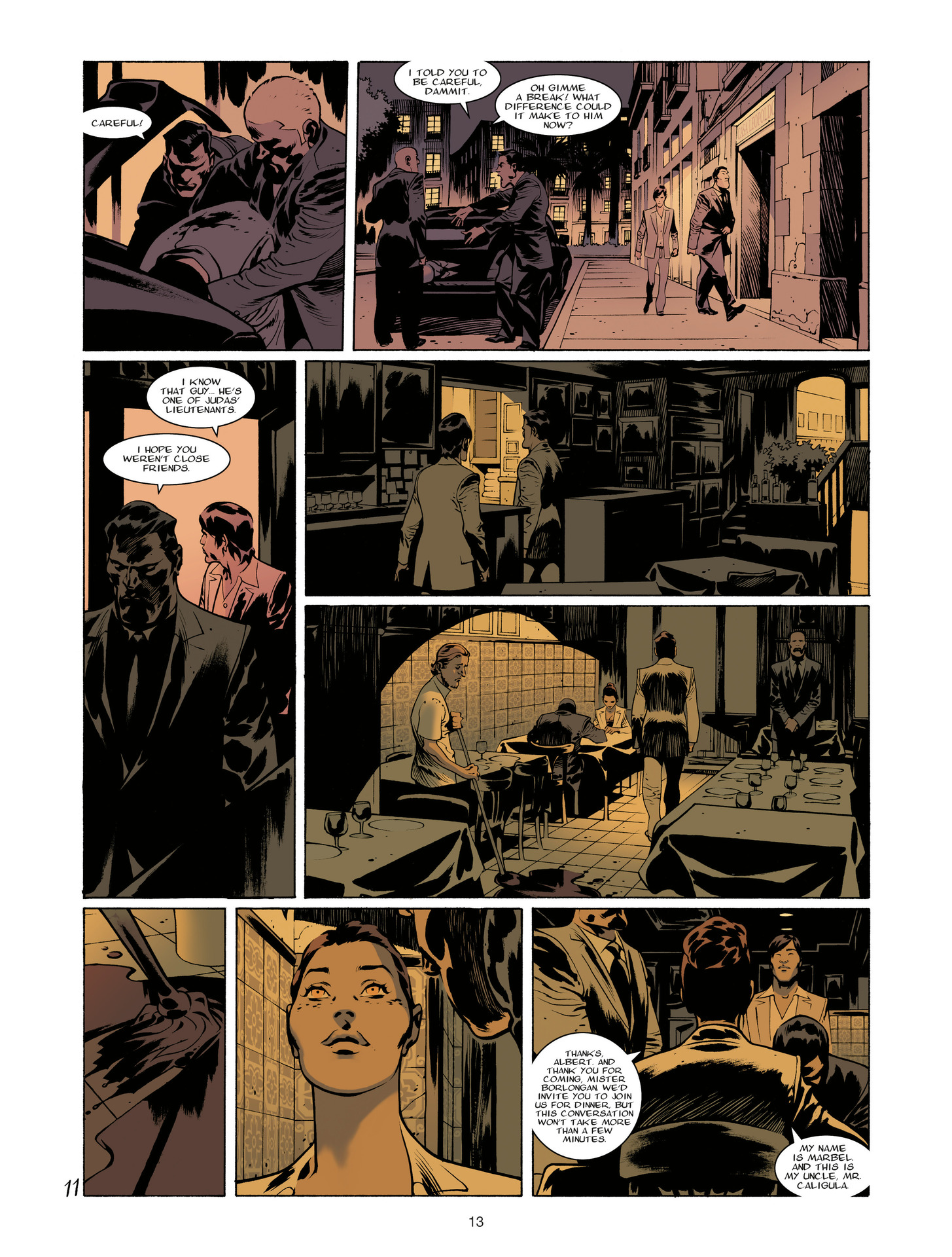Read online Jazz Maynard comic -  Issue #7 - 13