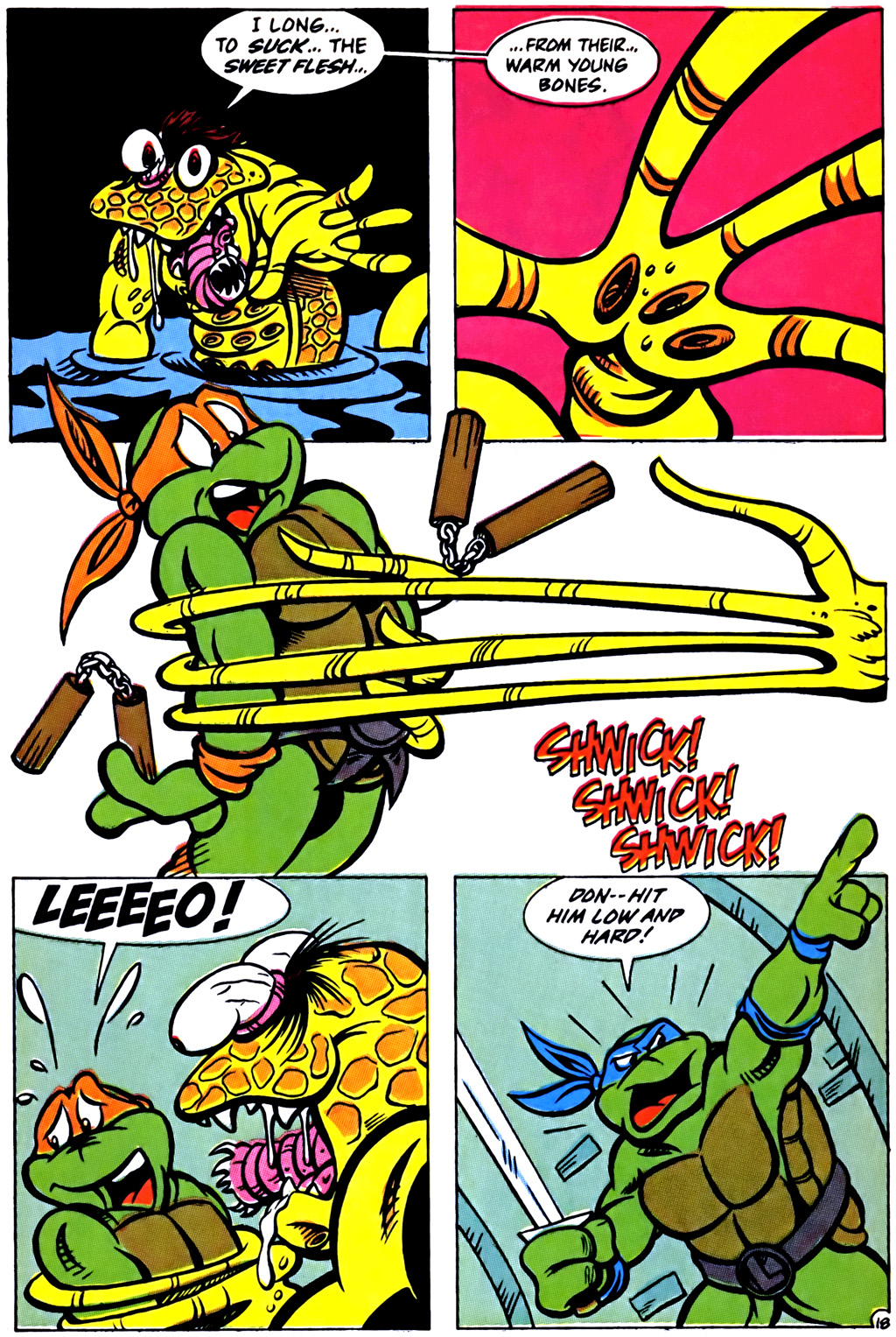 Read online Teenage Mutant Ninja Turtles Adventures (1989) comic -  Issue #10 - 19