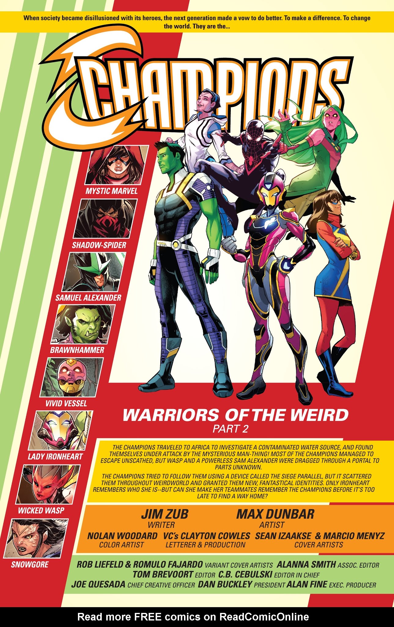 Read online Champions (2016) comic -  Issue #26 - 2