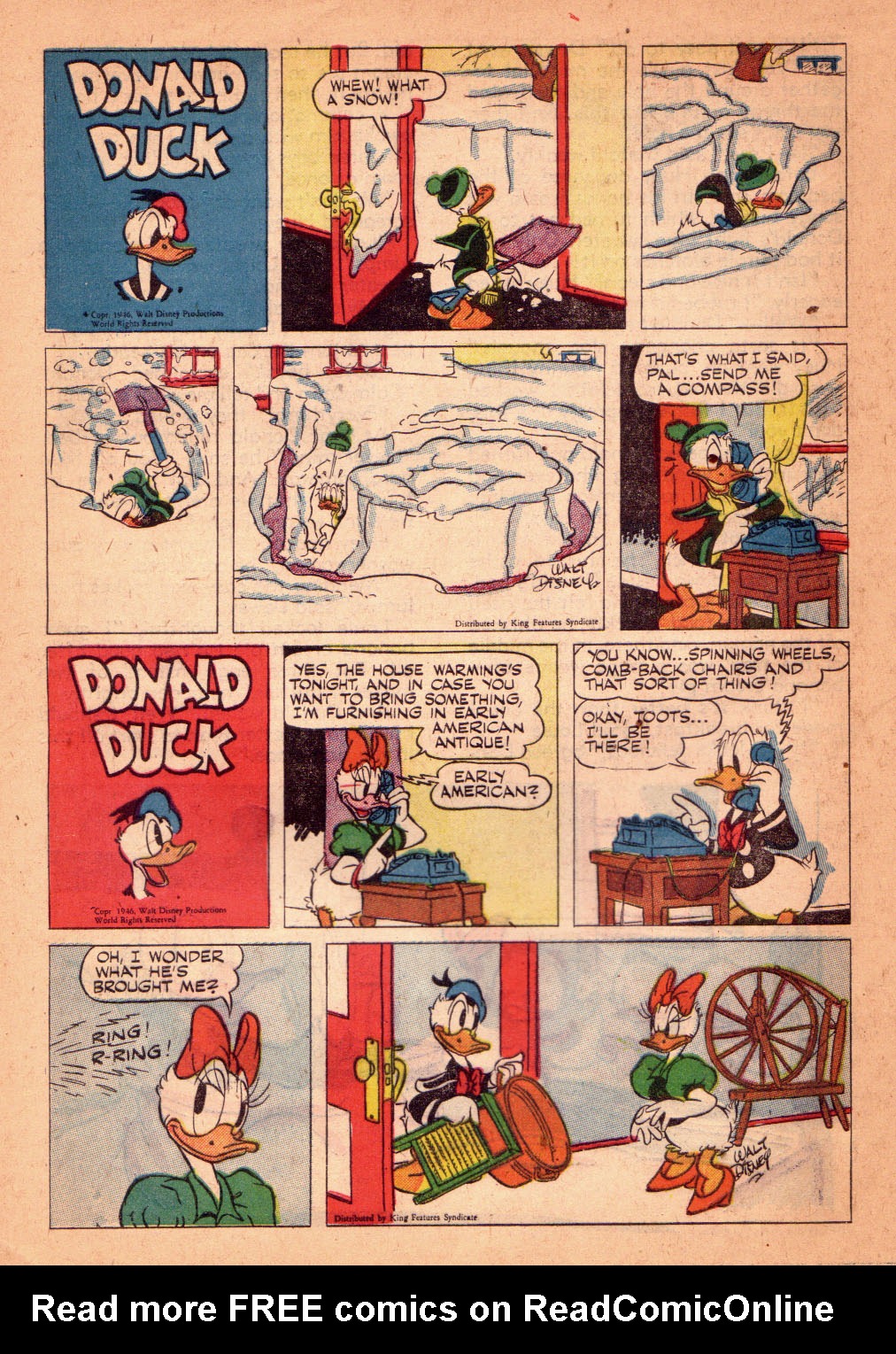 Read online Walt Disney's Comics and Stories comic -  Issue #113 - 36