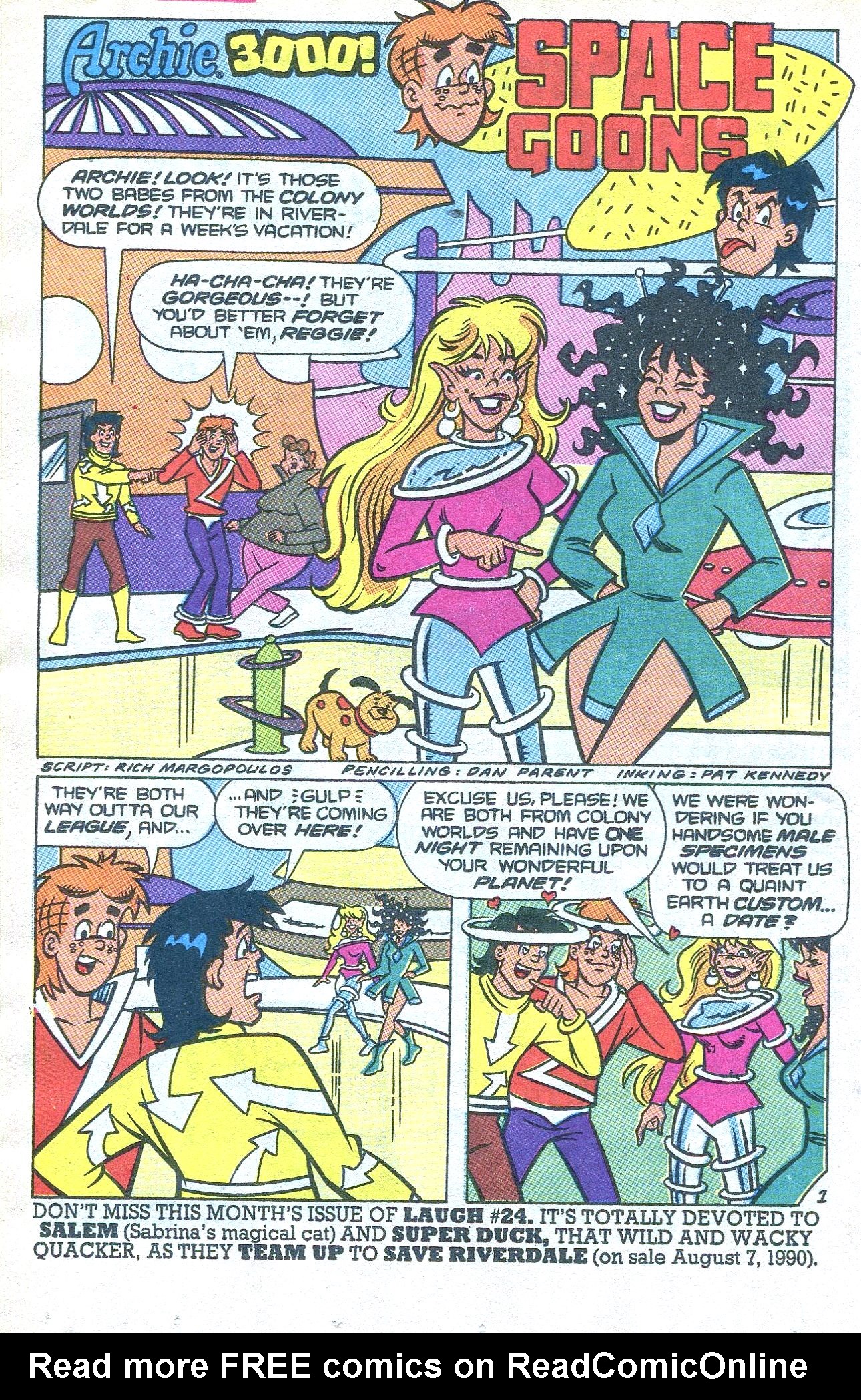 Read online Archie 3000! (1989) comic -  Issue #12 - 20