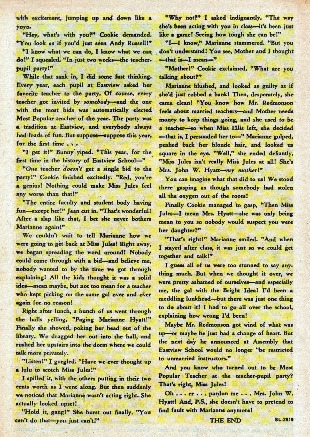 Read online Comedy Comics (1948) comic -  Issue #3 - 23