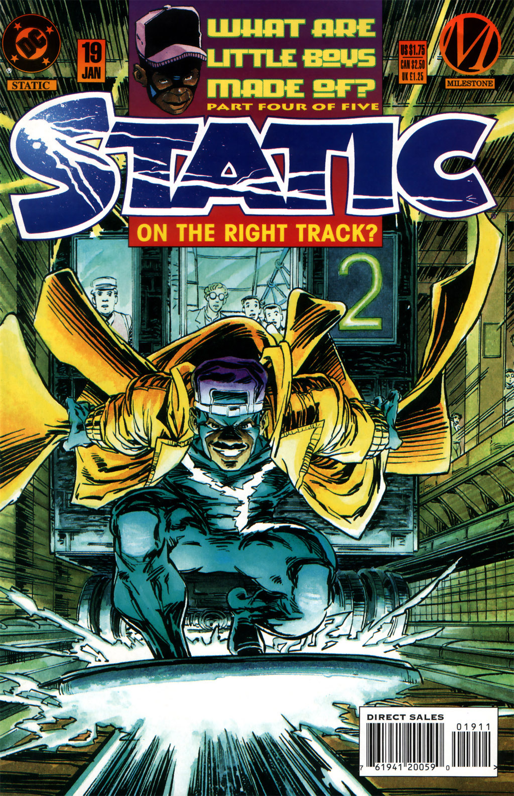 Read online Static comic -  Issue #19 - 1