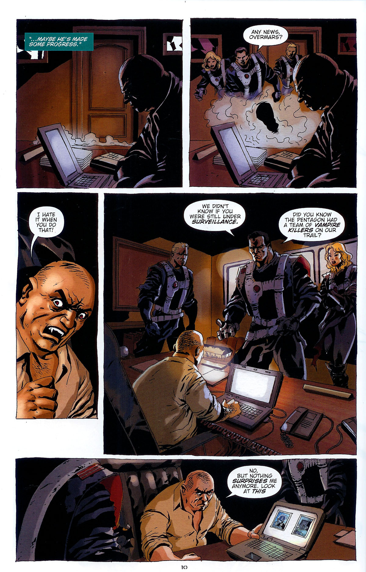 Read online CVO: Covert Vampiric Operations - Rogue State comic -  Issue #5 - 12