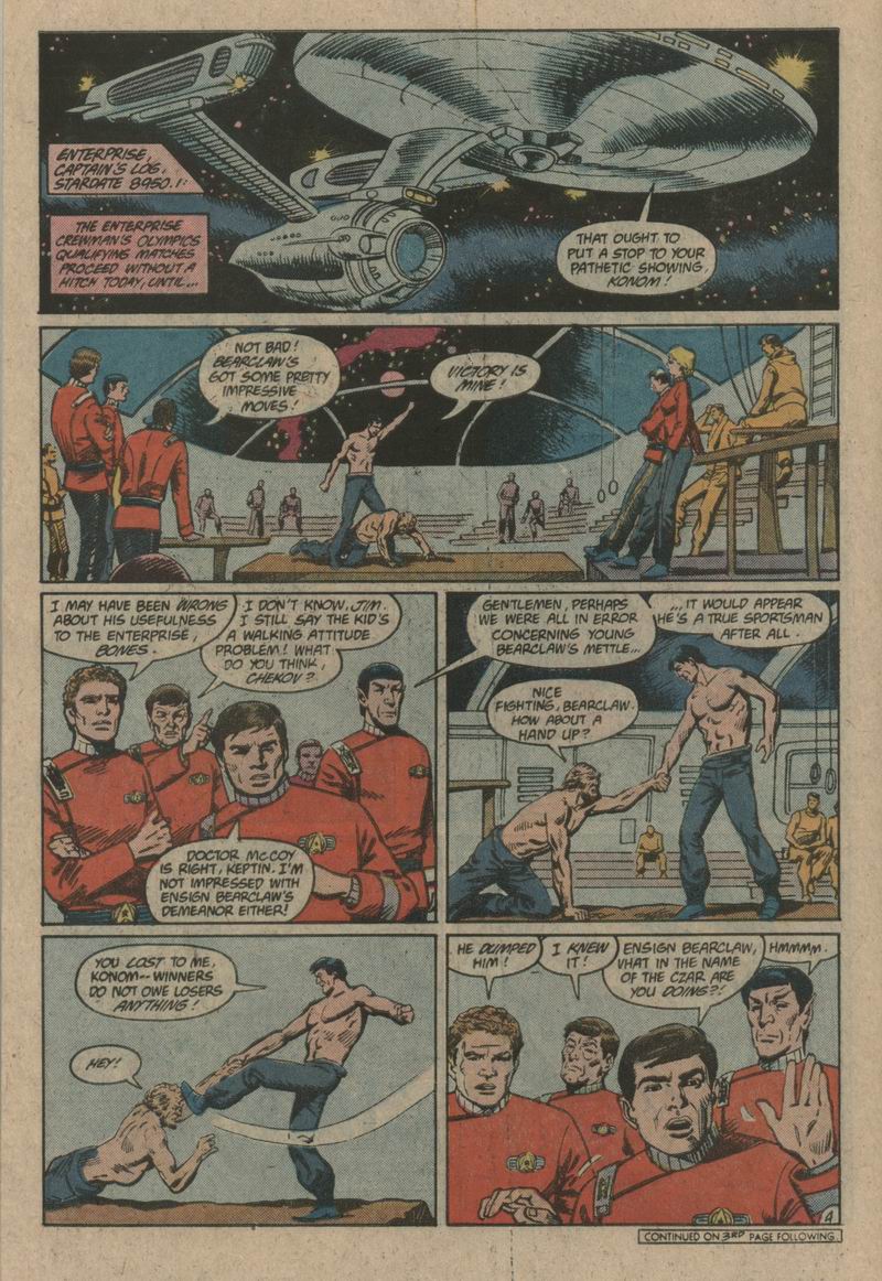 Read online Star Trek (1984) comic -  Issue #41 - 5