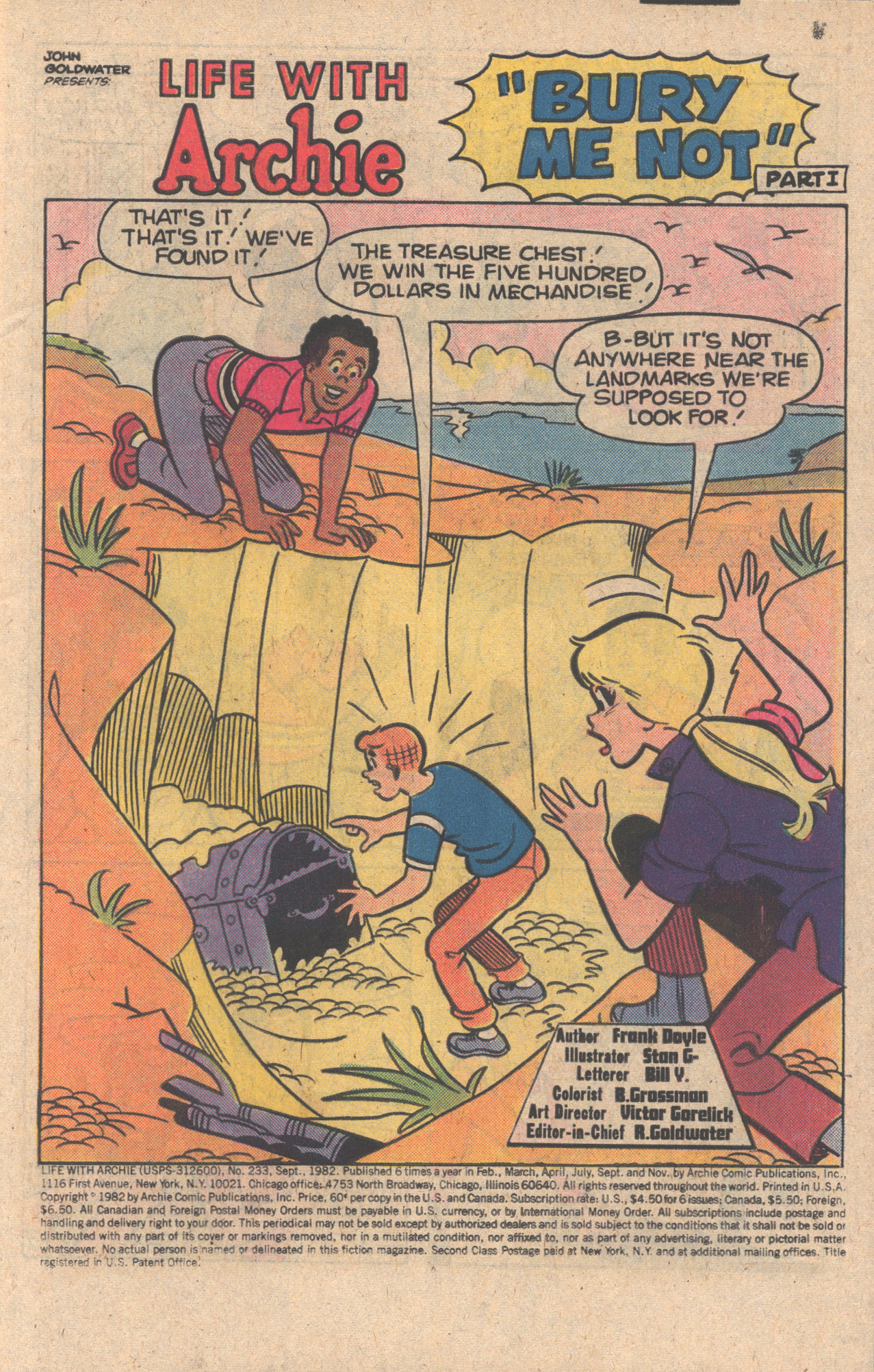 Read online Life With Archie (1958) comic -  Issue #233 - 3