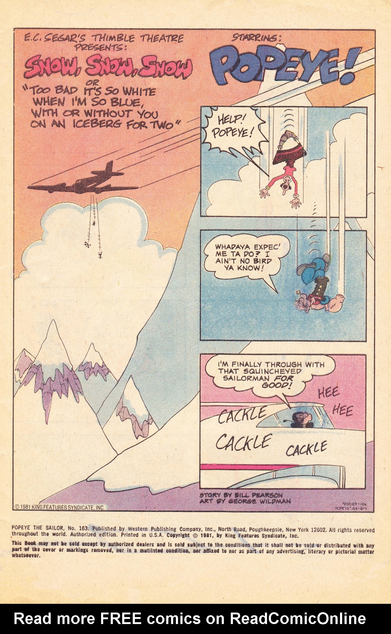 Read online Popeye (1948) comic -  Issue #183 - 3