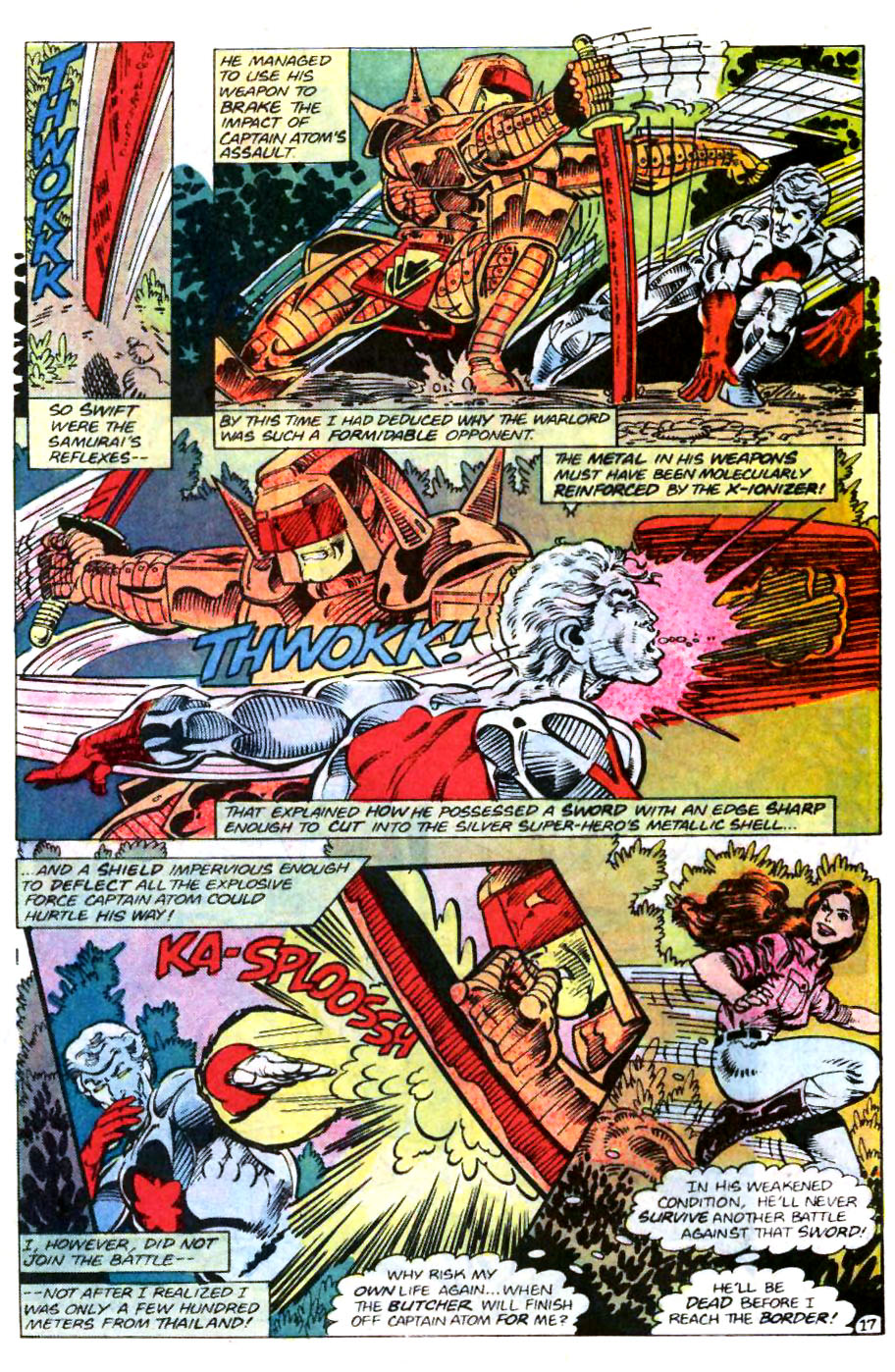 Read online Captain Atom (1987) comic -  Issue #8 - 18