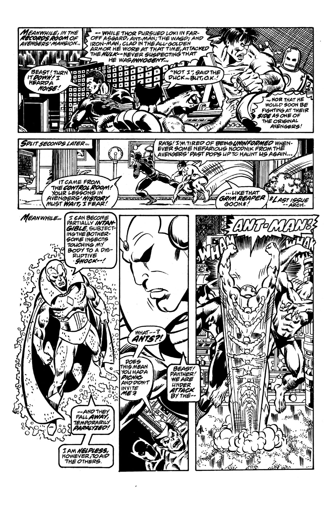 Read online Essential Avengers comic -  Issue # TPB 7 Part 4 - 70