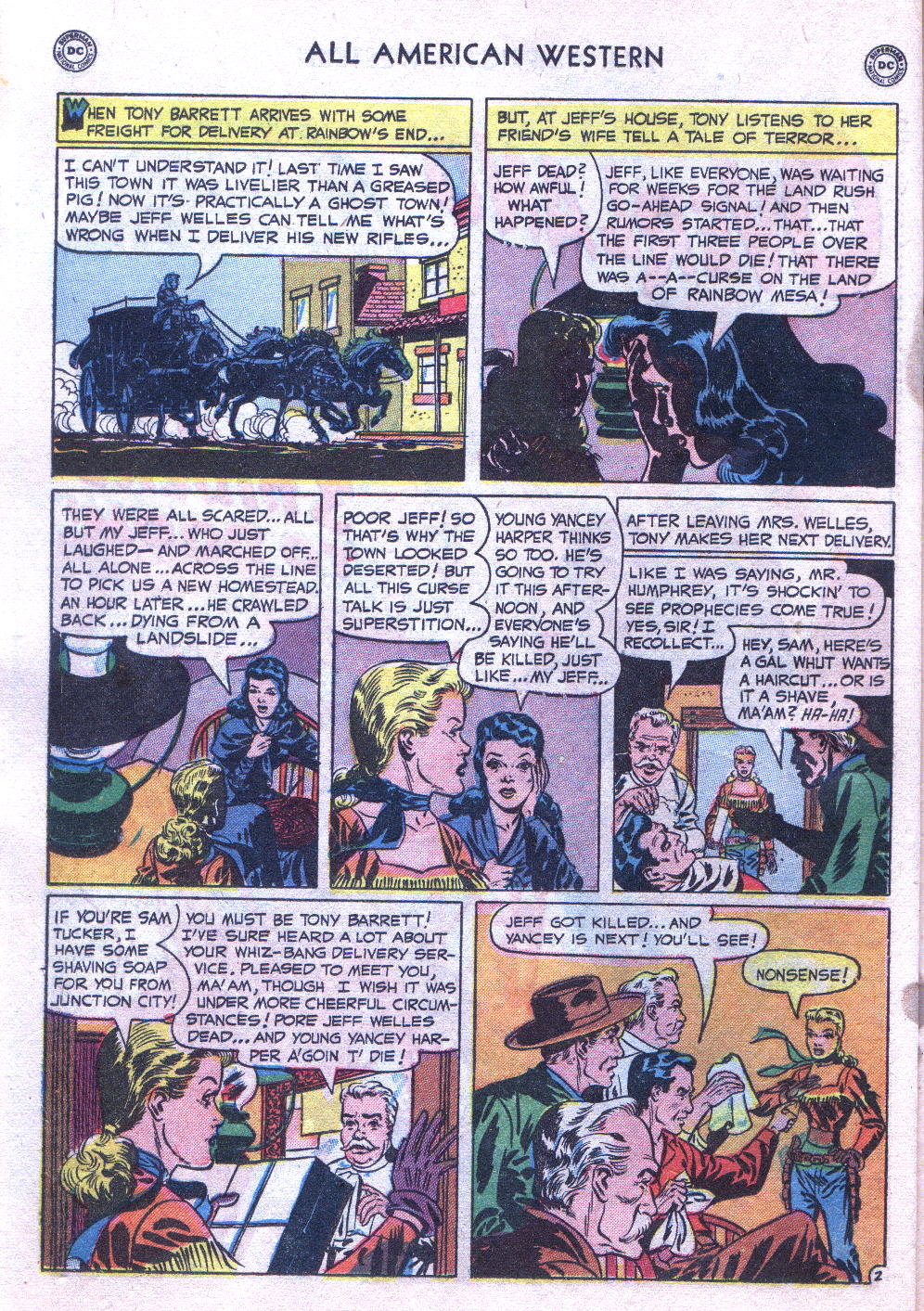 Read online All-American Western comic -  Issue #116 - 18