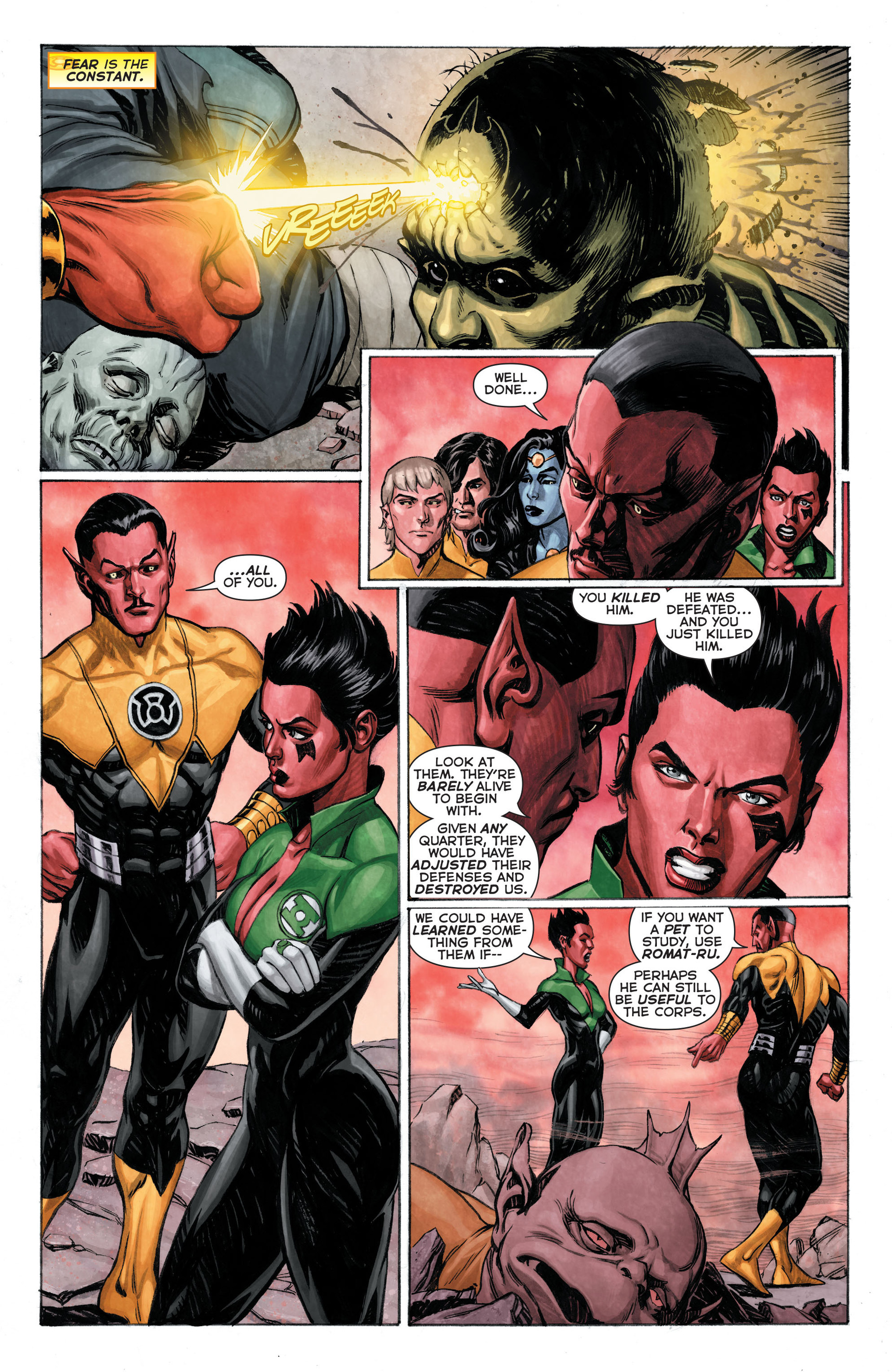 Read online Sinestro comic -  Issue #4 - 14
