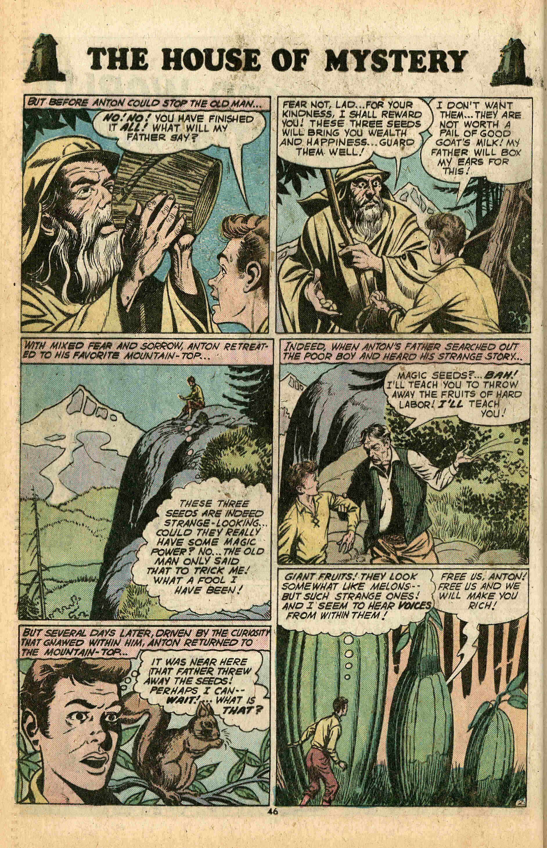 Read online House of Mystery (1951) comic -  Issue #227 - 46