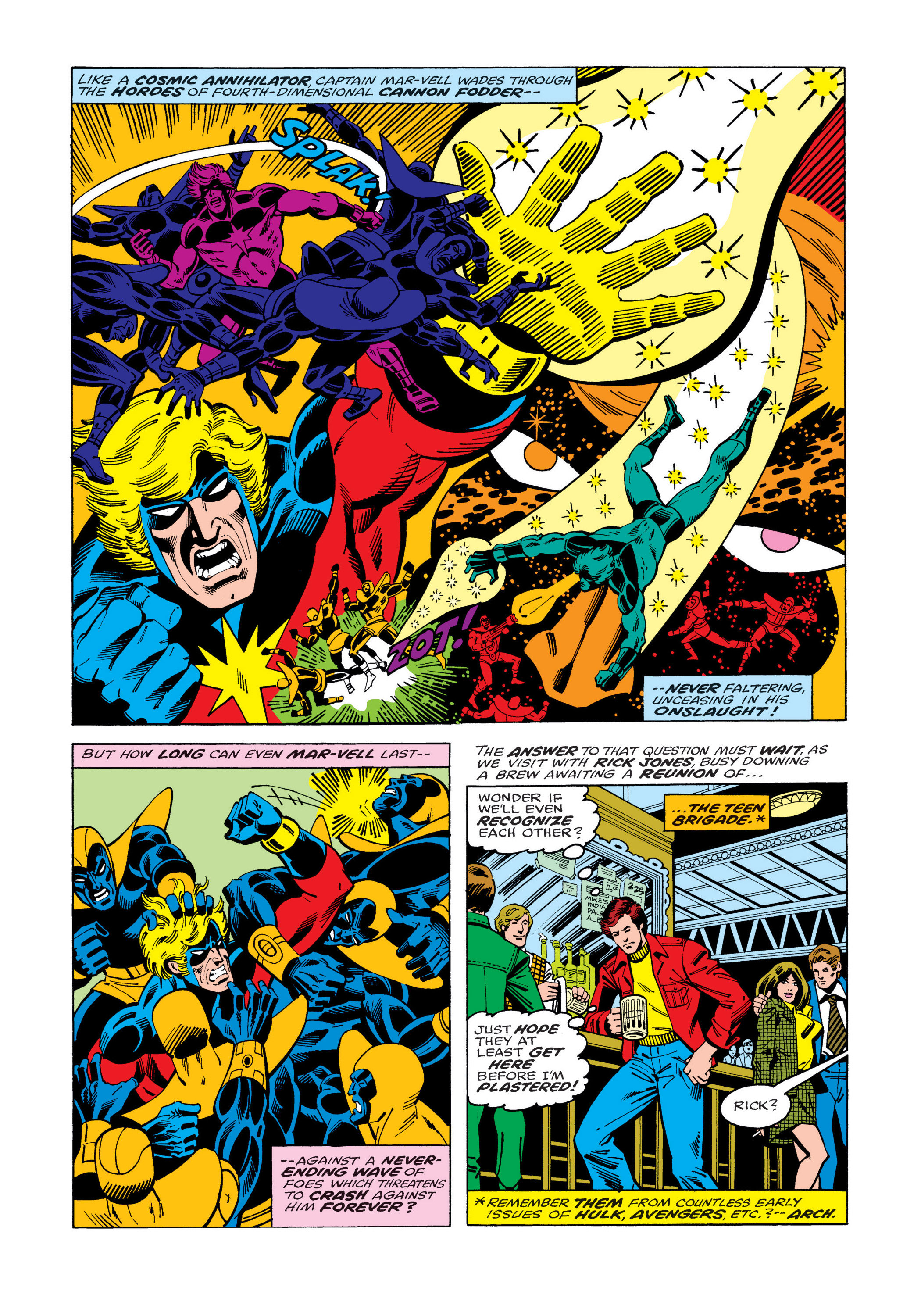 Read online Marvel Masterworks: Captain Marvel comic -  Issue # TPB 5 (Part 1) - 94