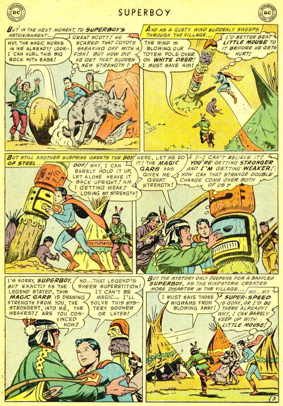 Read online Superboy (1949) comic -  Issue #41 - 4