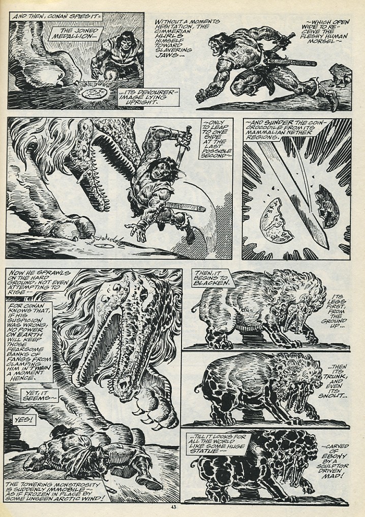 The Savage Sword Of Conan issue 196 - Page 45