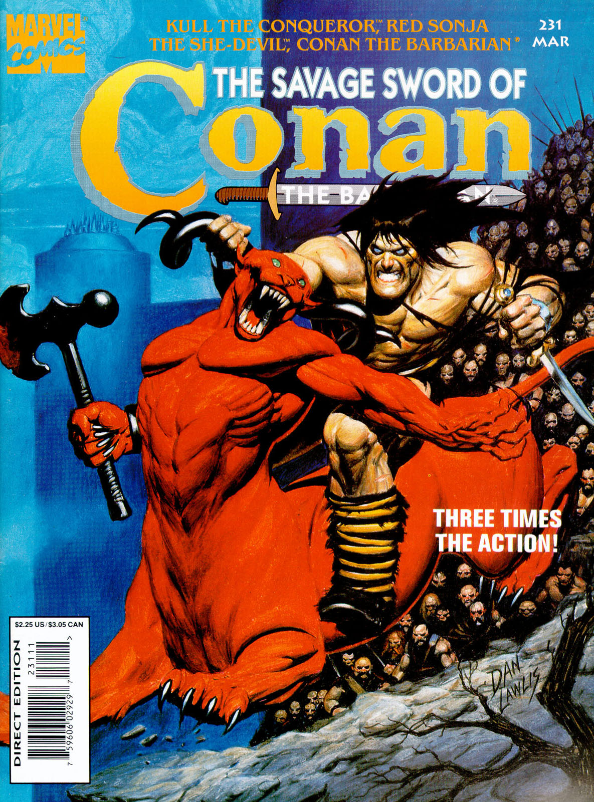 Read online The Savage Sword Of Conan comic -  Issue #231 - 1