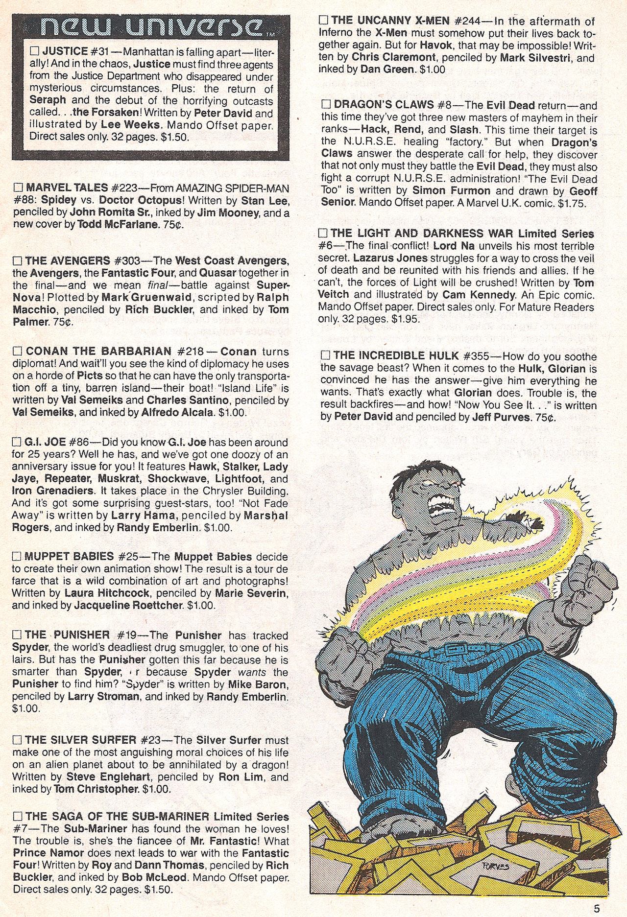 Read online Marvel Age comic -  Issue #73 - 7