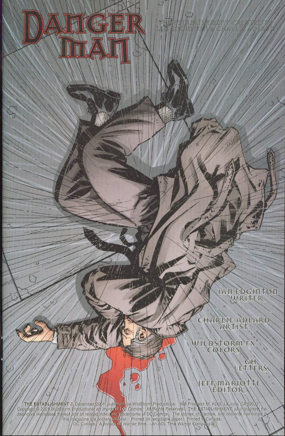Read online The Establishment comic -  Issue #2 - 2